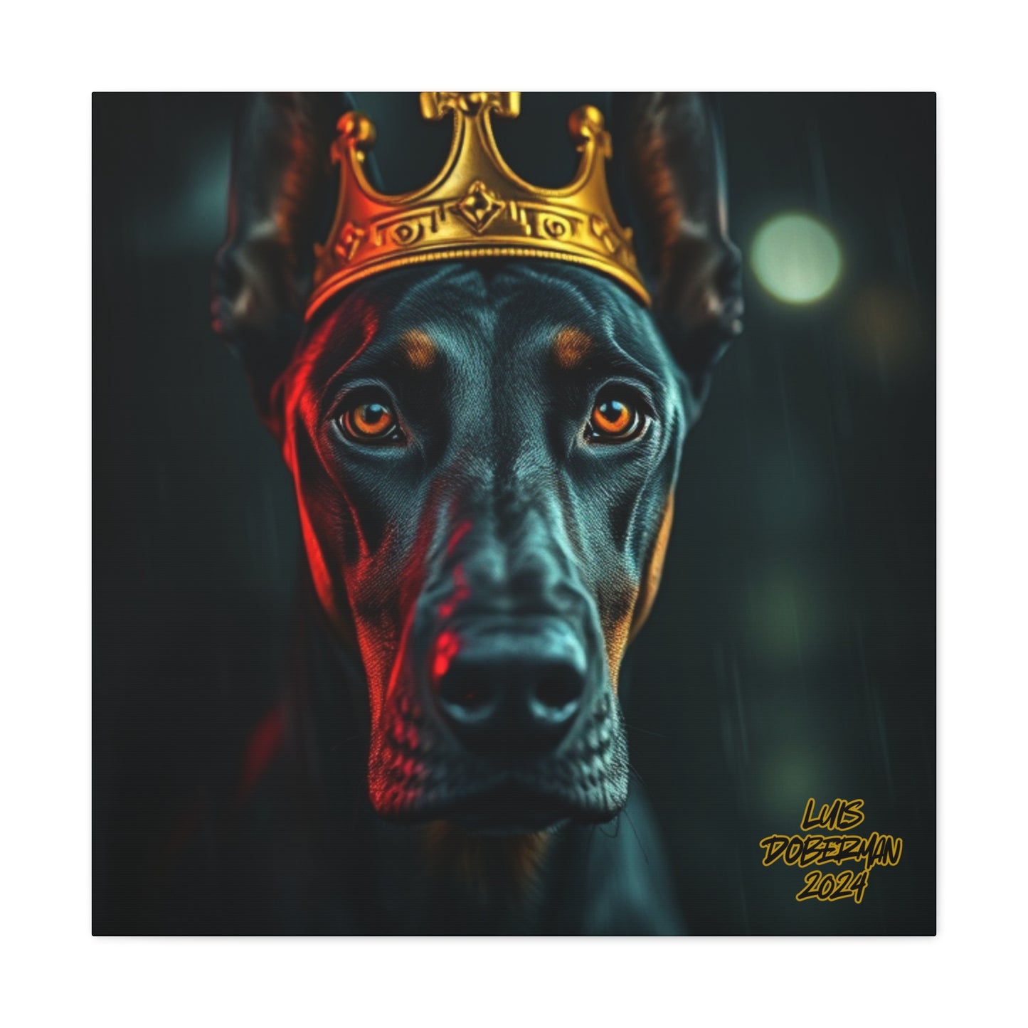 Luis Doberman 2024 Edition 011 Canvas