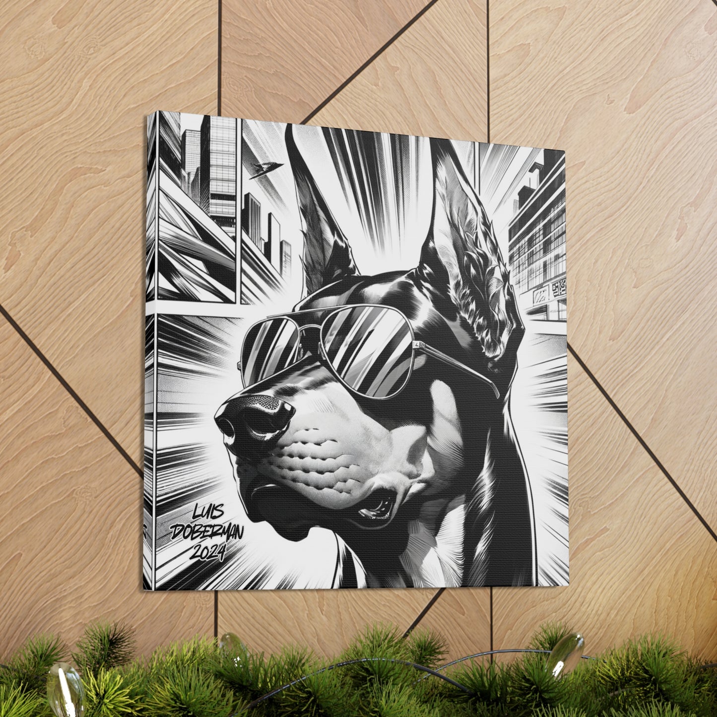 Luis Doberman 2024 Edition 037 Canvas