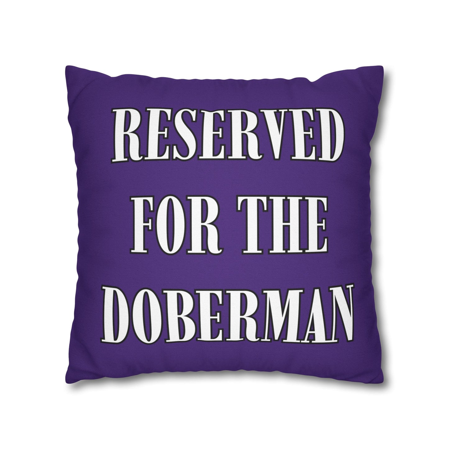 Reserved Purple Square Pillow Covers