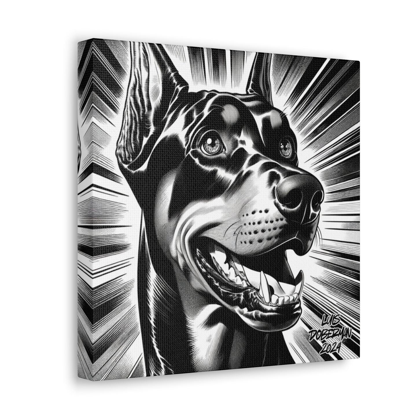 Luis Doberman 2024 Edition 049 Canvas