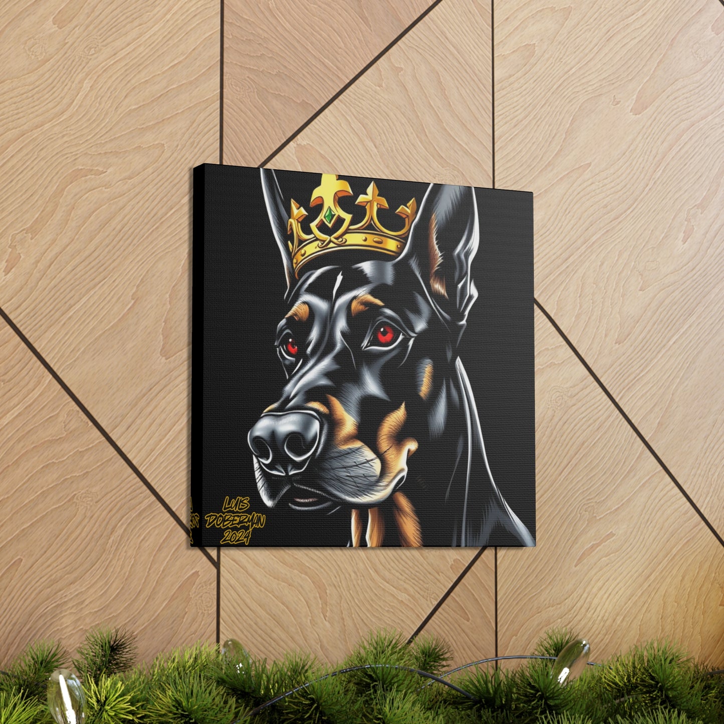 Luis Doberman 2024 Edition 003 Canvas