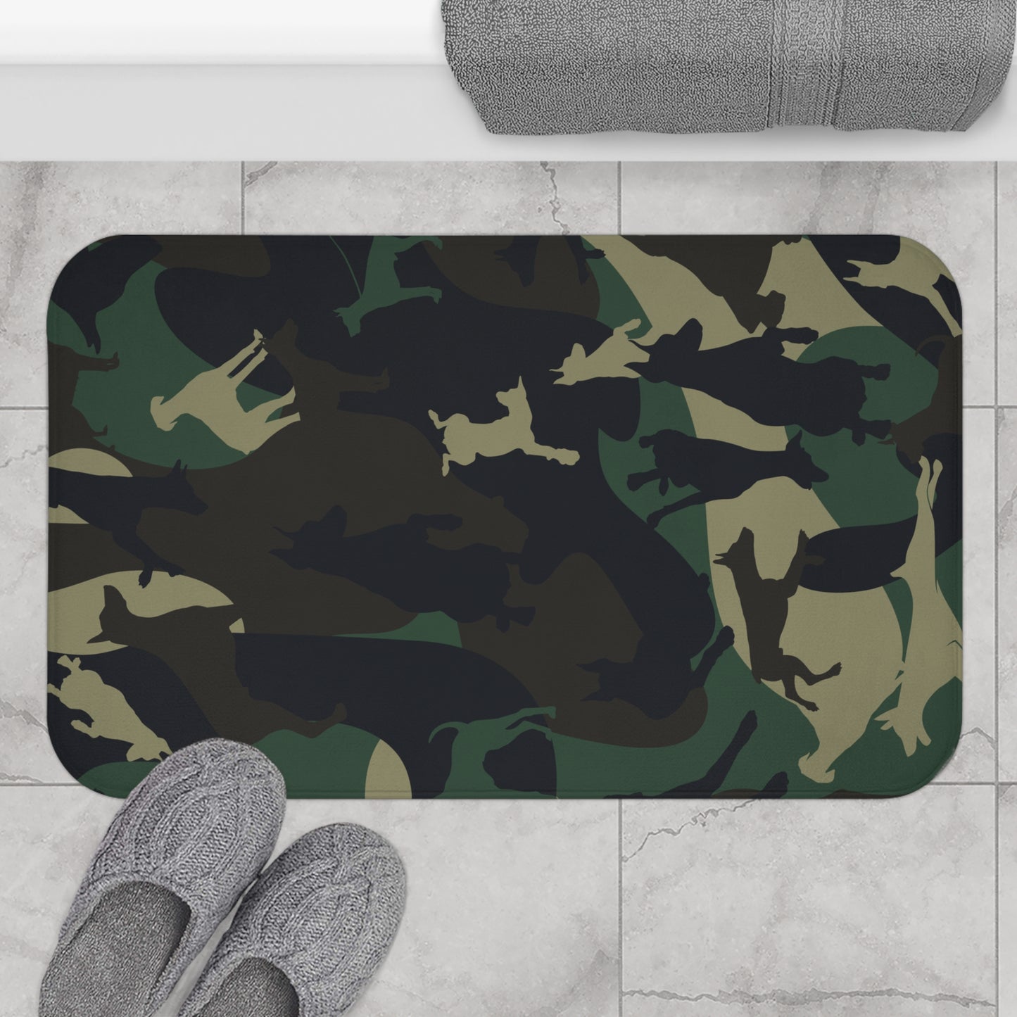 Food/Water Mat Dobie Camo