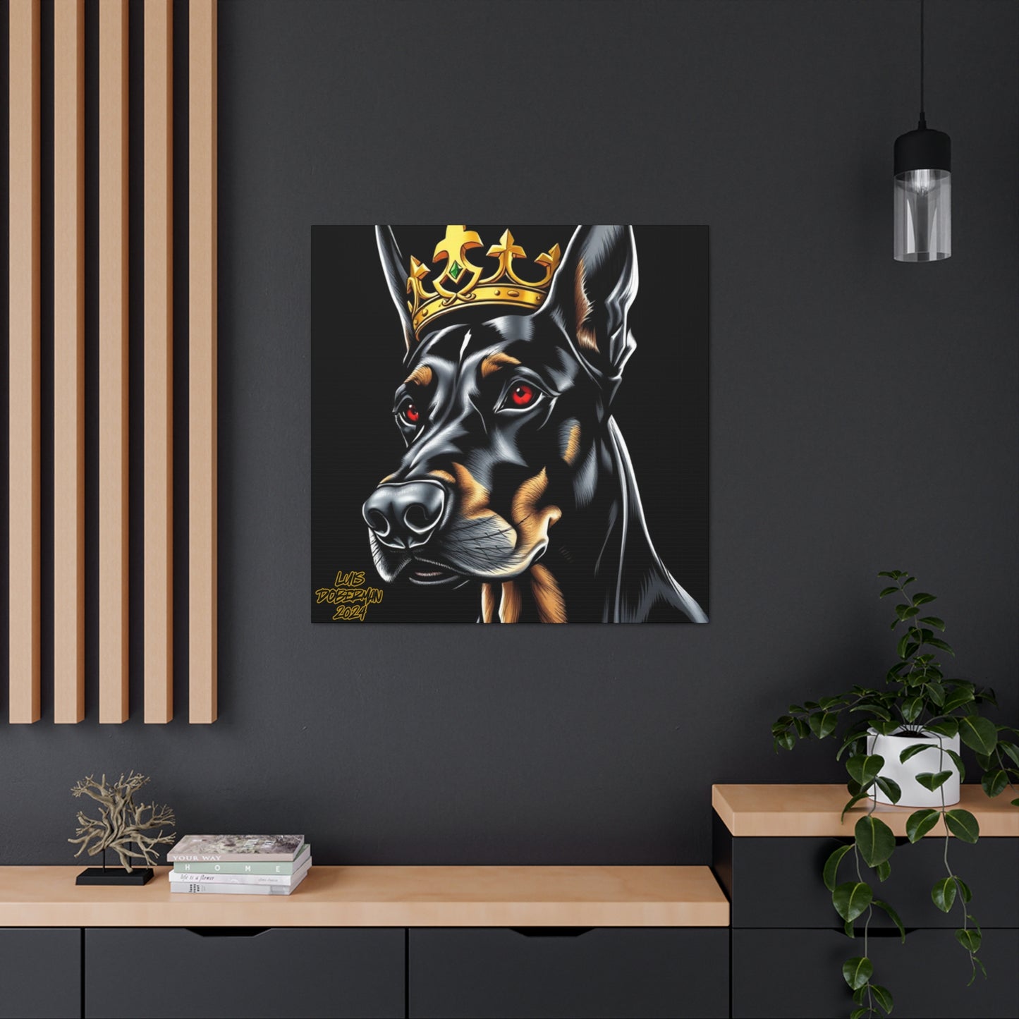 Luis Doberman 2024 Edition 003 Canvas