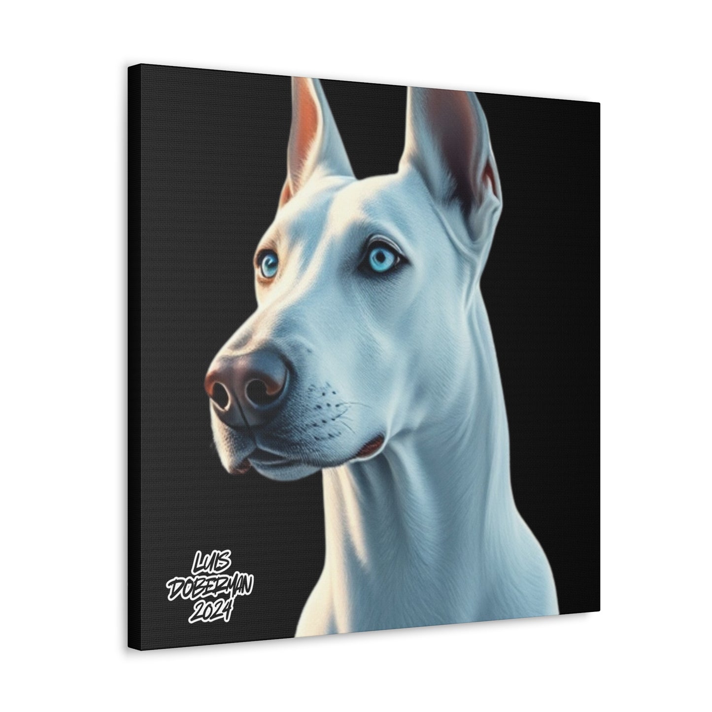 Luis Doberman 2024 Edition 001 Canvas