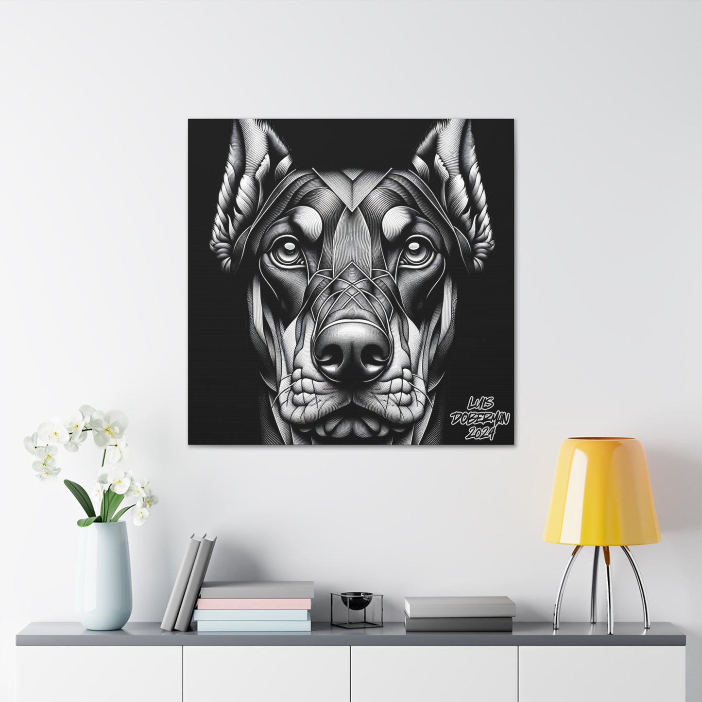 Luis Doberman 2024 Edition 046 Canvas