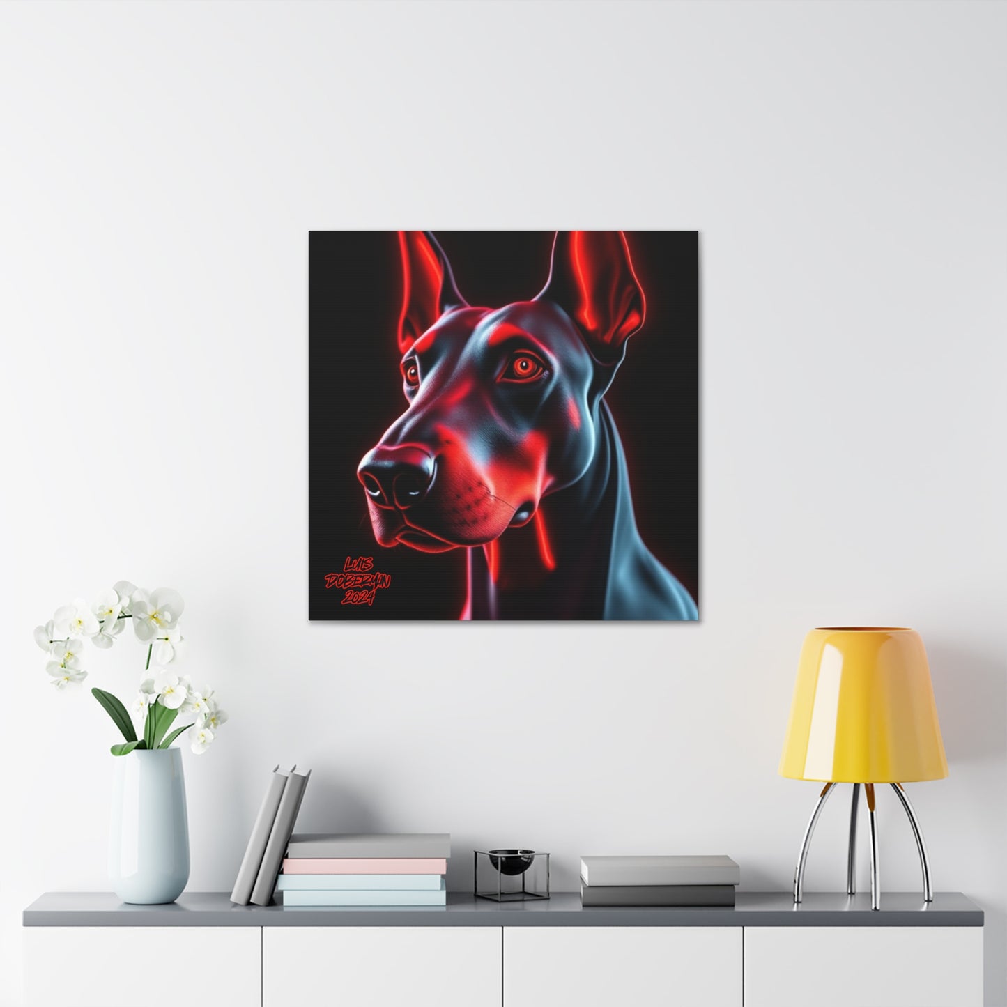 Luis Doberman 2024 Edition 006 Canvas