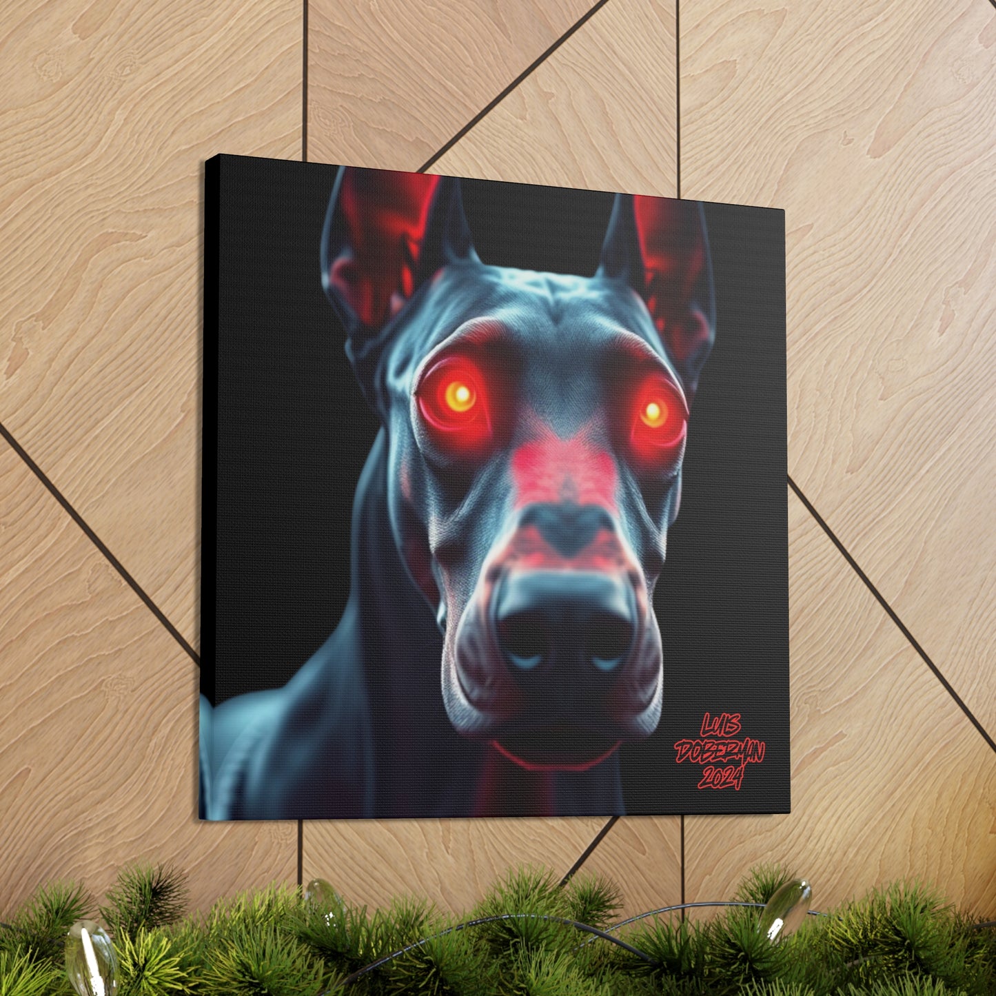 Luis Doberman 2024 Edition 008 Canvas Gallery Wraps