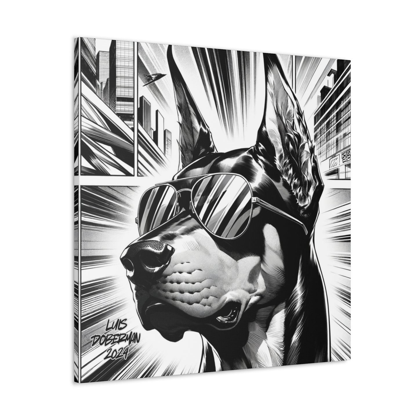 Luis Doberman 2024 Edition 037 Canvas