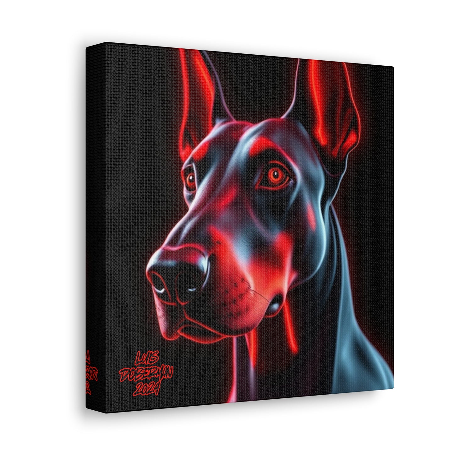 Luis Doberman 2024 Edition 006 Canvas