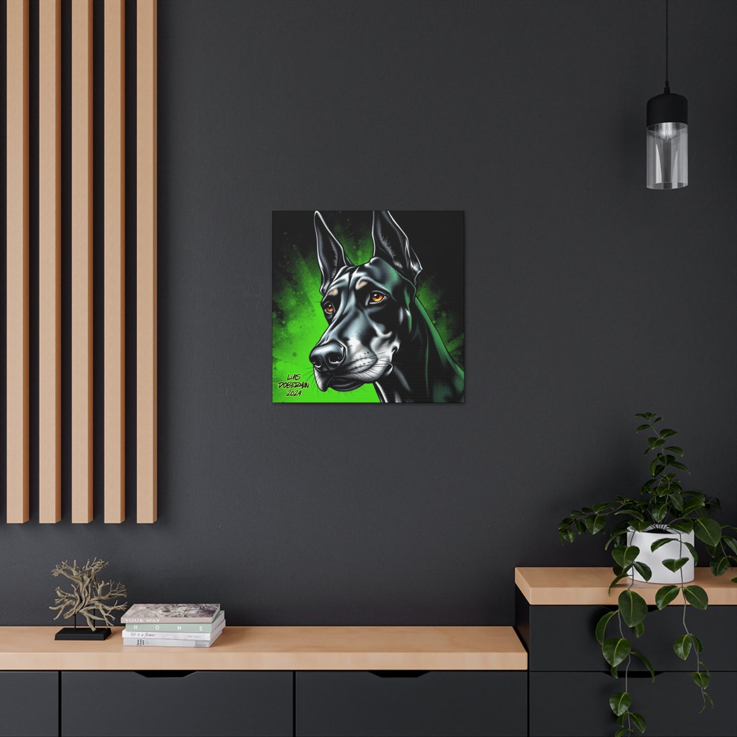 Luis Doberman 2024 Edition 007 Canvas
