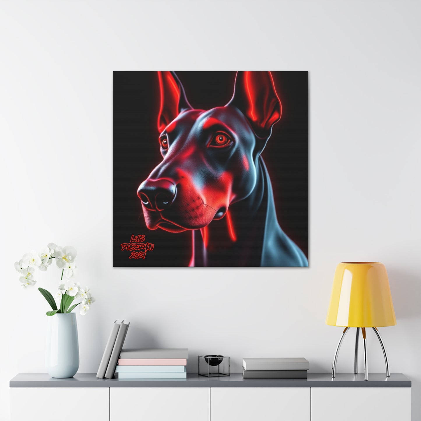Luis Doberman 2024 Edition 006 Canvas
