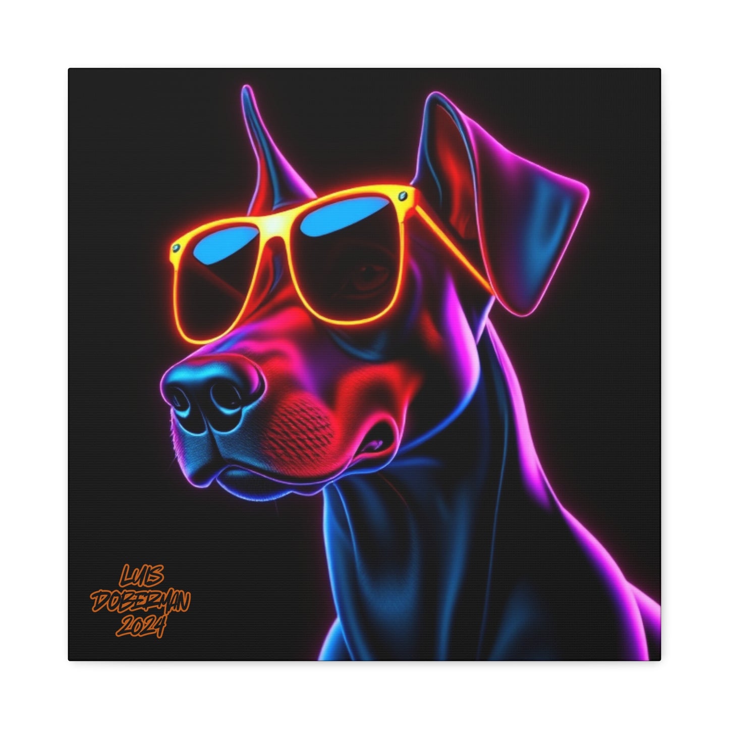 Luis Doberman 2024 Edition 039 Canvas