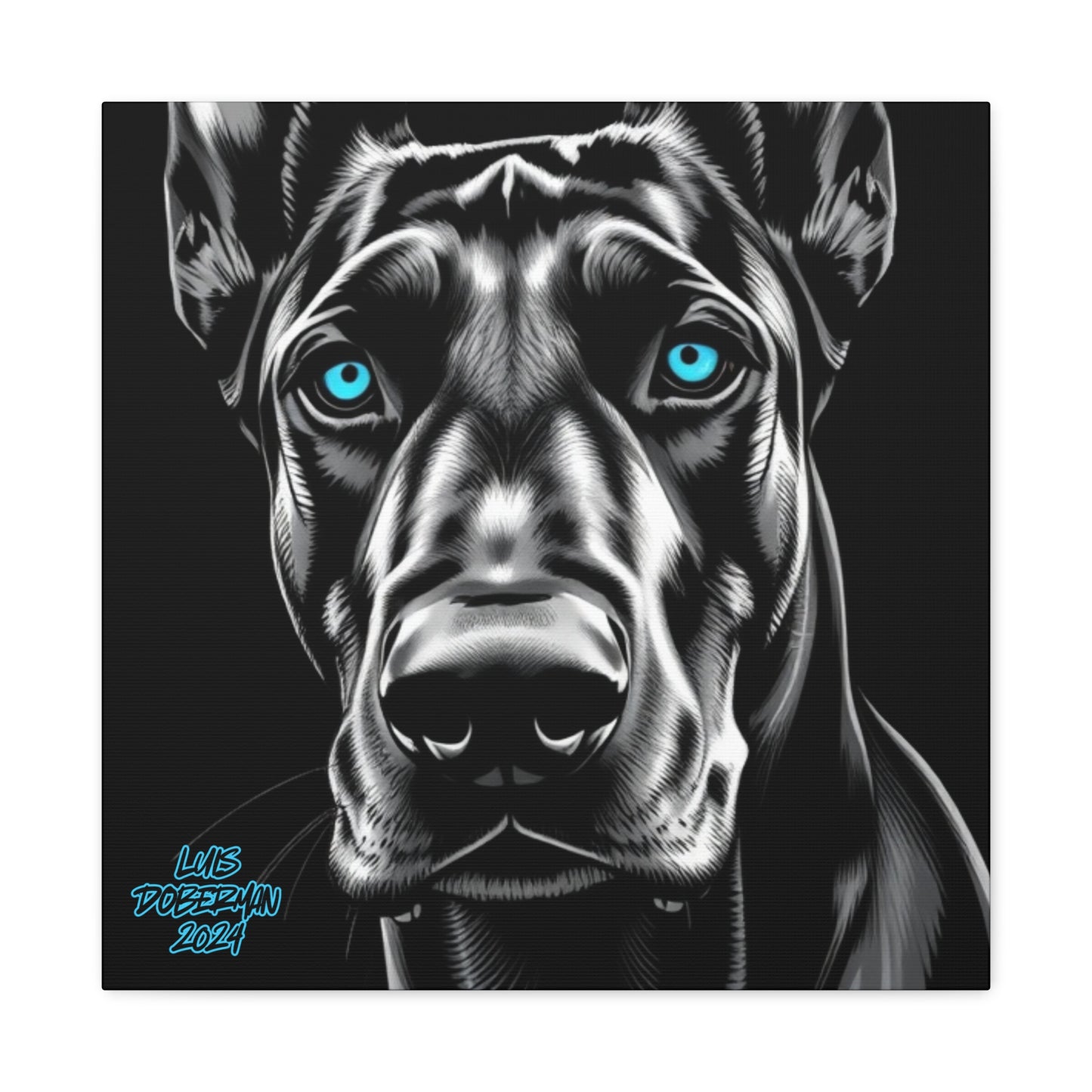 Luis Doberman 2024 Edition 004 Canvas