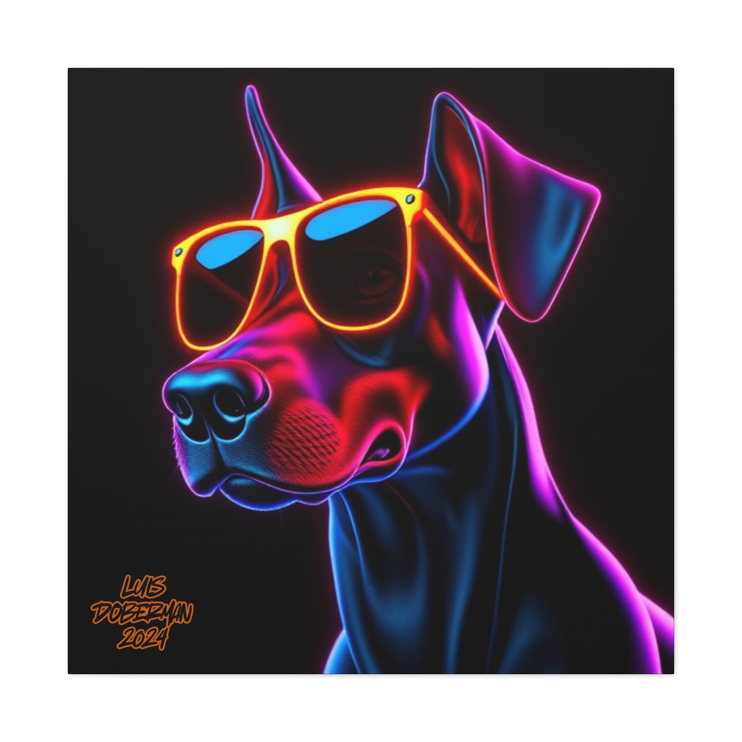 Luis Doberman 2024 Edition 039 Canvas