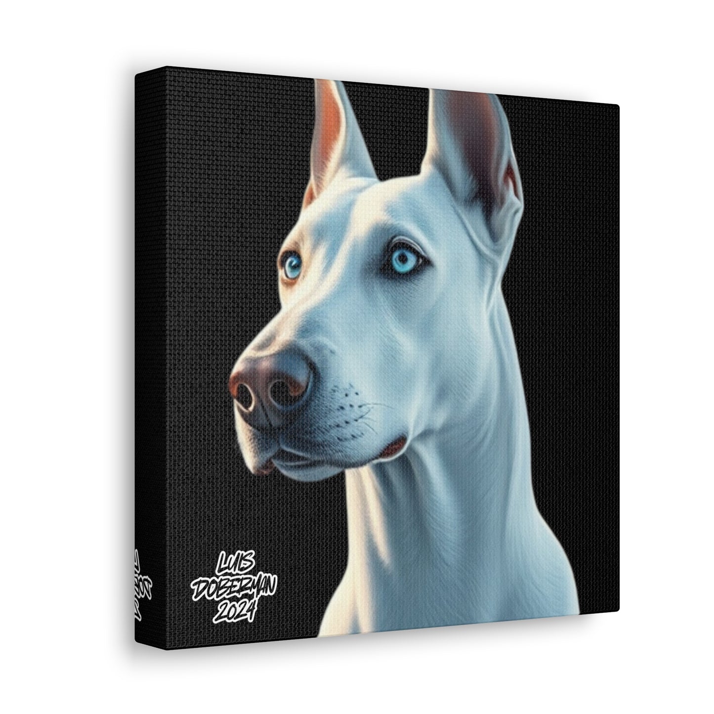 Luis Doberman 2024 Edition 001 Canvas