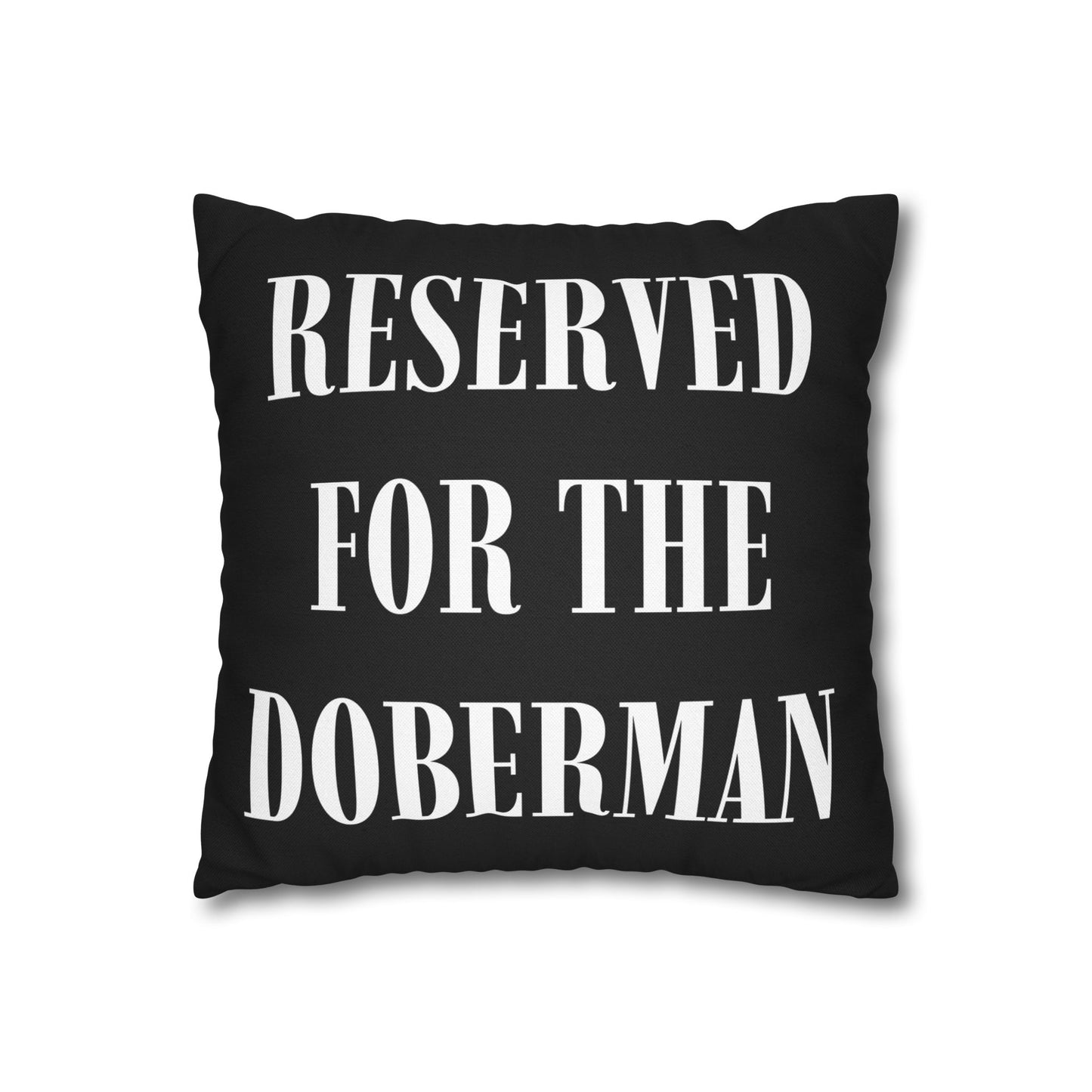 Reserved 1 Black Square Pillow Covers