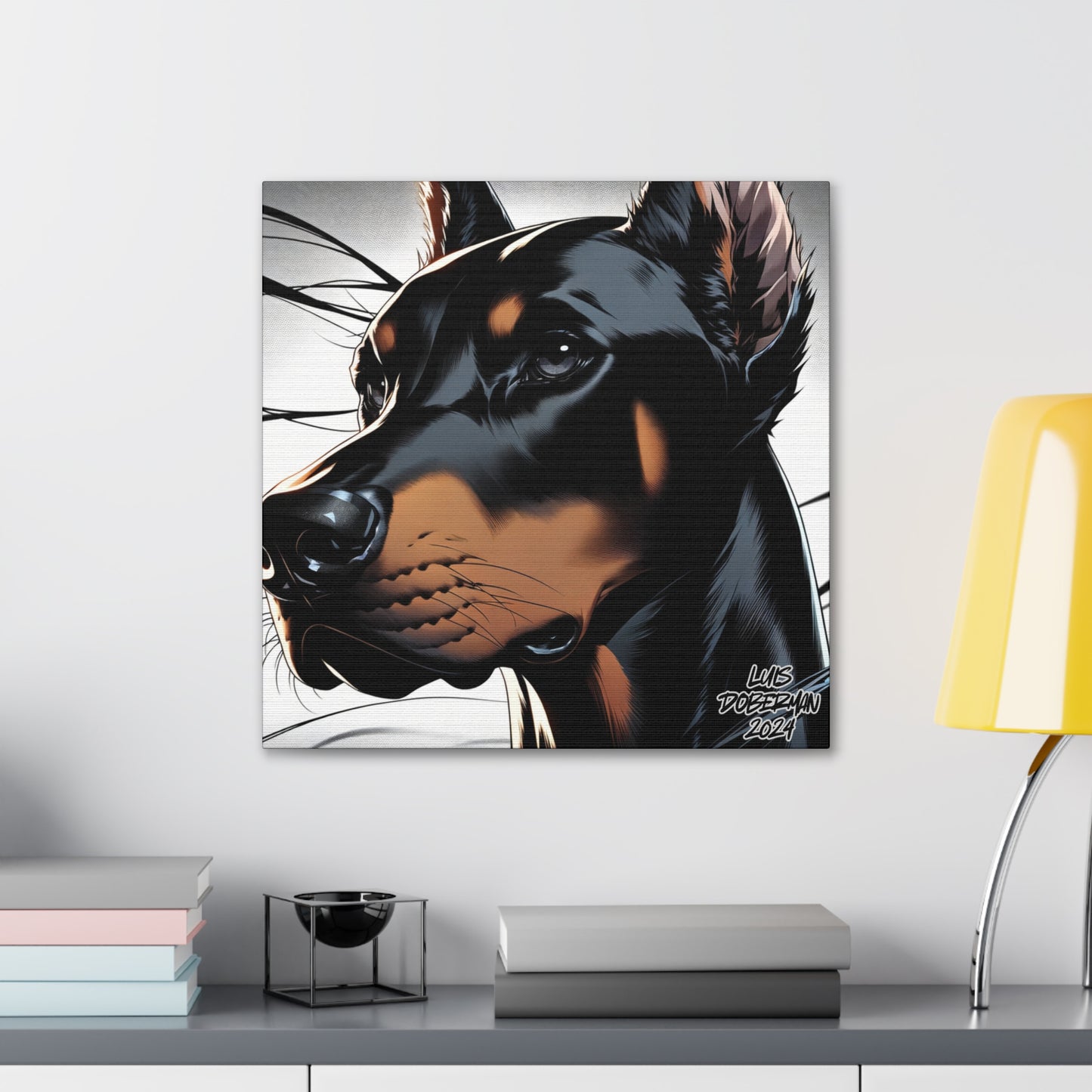 Luis Doberman 2024 Edition 047 Canvas