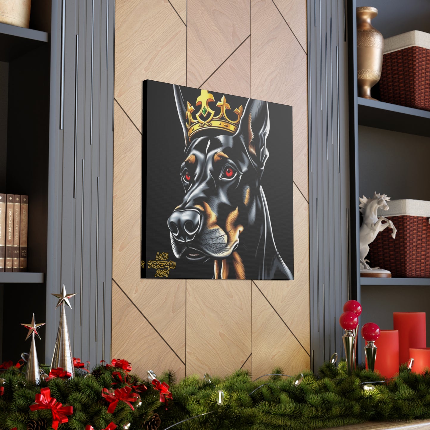 Luis Doberman 2024 Edition 003 Canvas