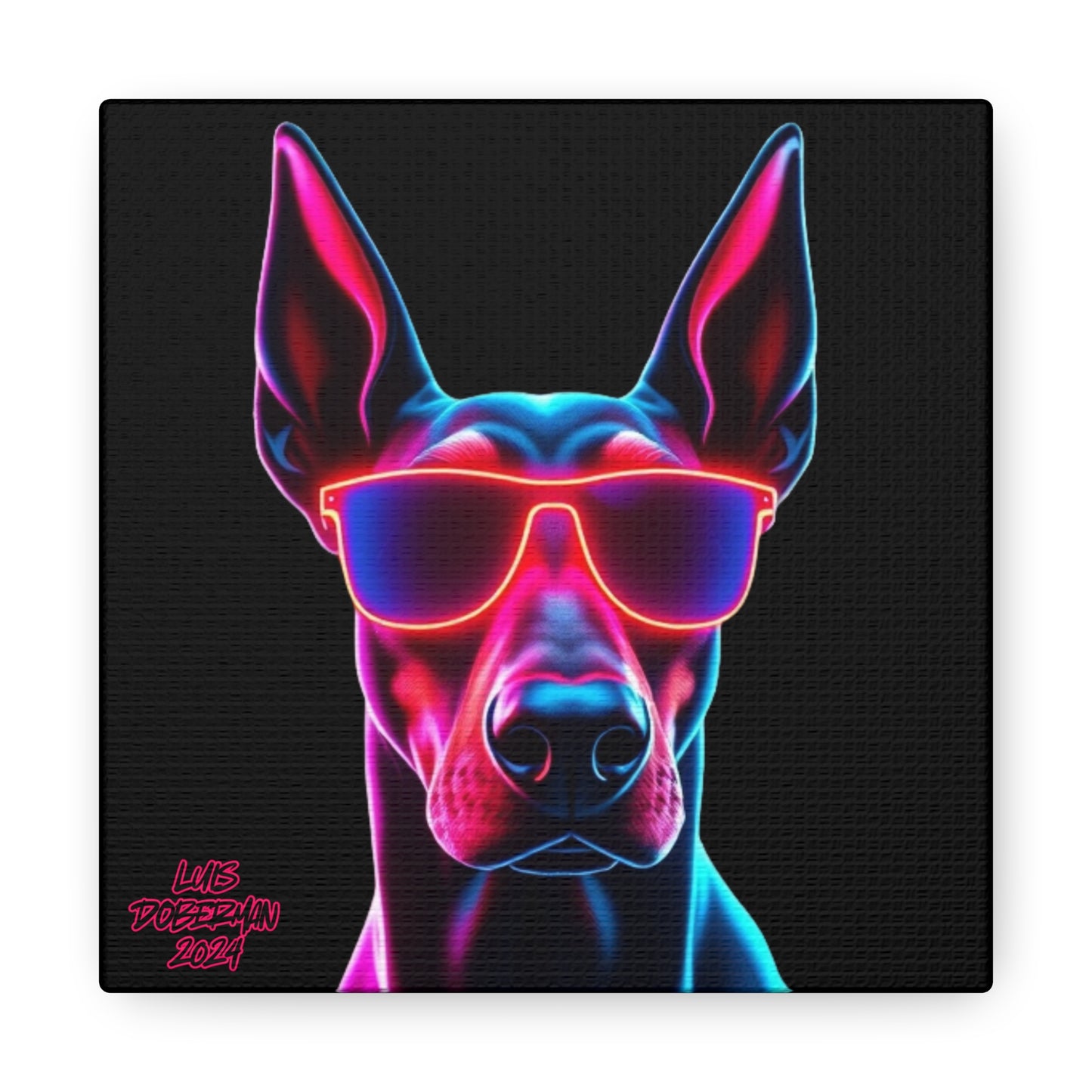 Luis Doberman 2024 Edition 010 Canvas