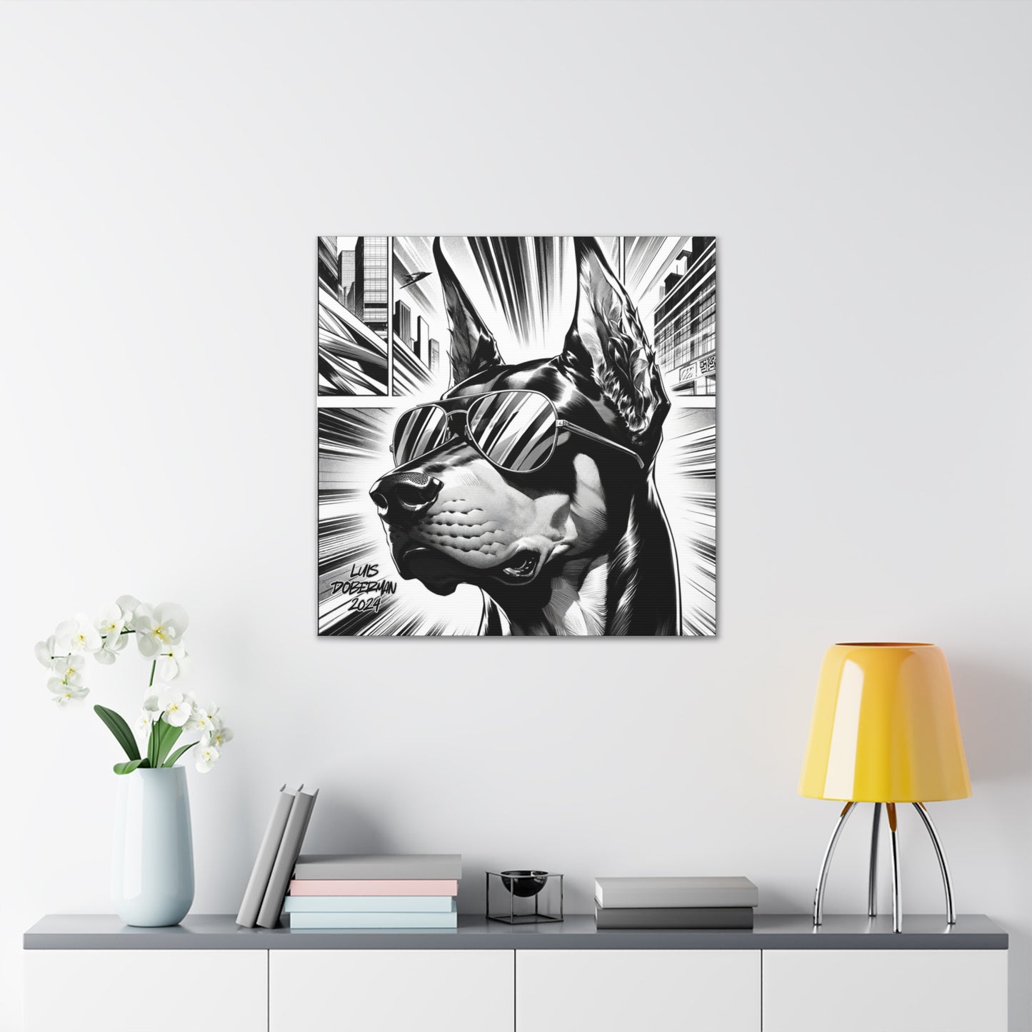 Luis Doberman 2024 Edition 037 Canvas