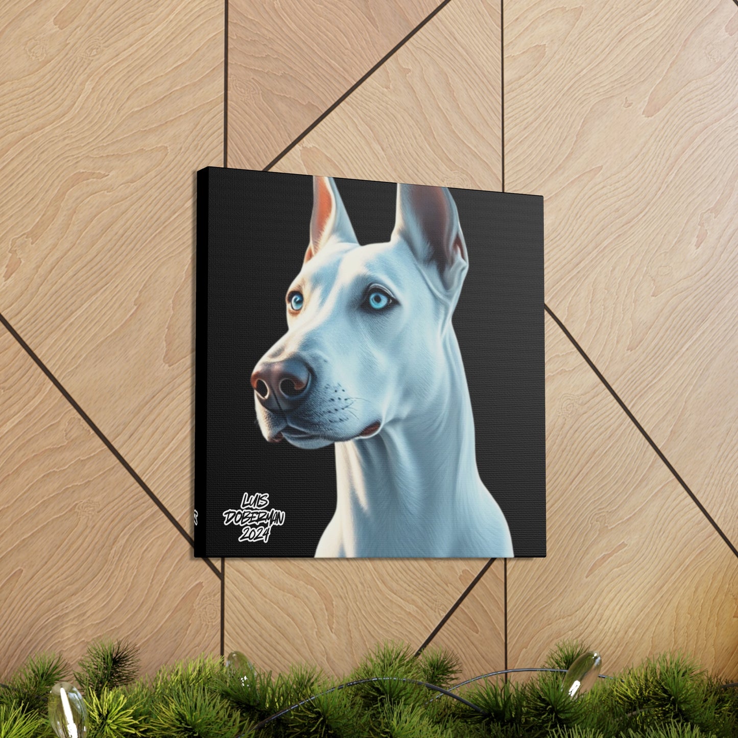 Luis Doberman 2024 Edition 001 Canvas