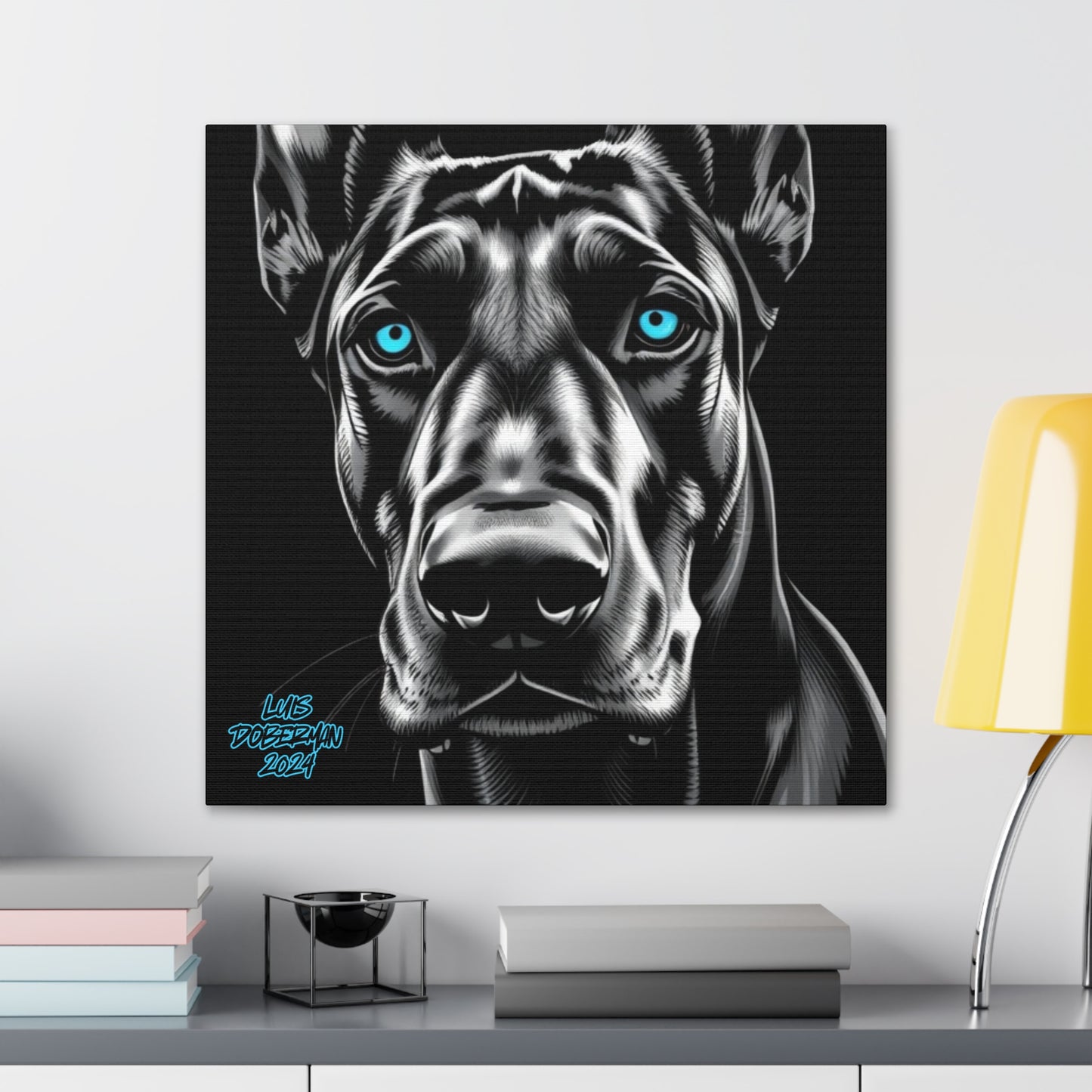 Luis Doberman 2024 Edition 004 Canvas