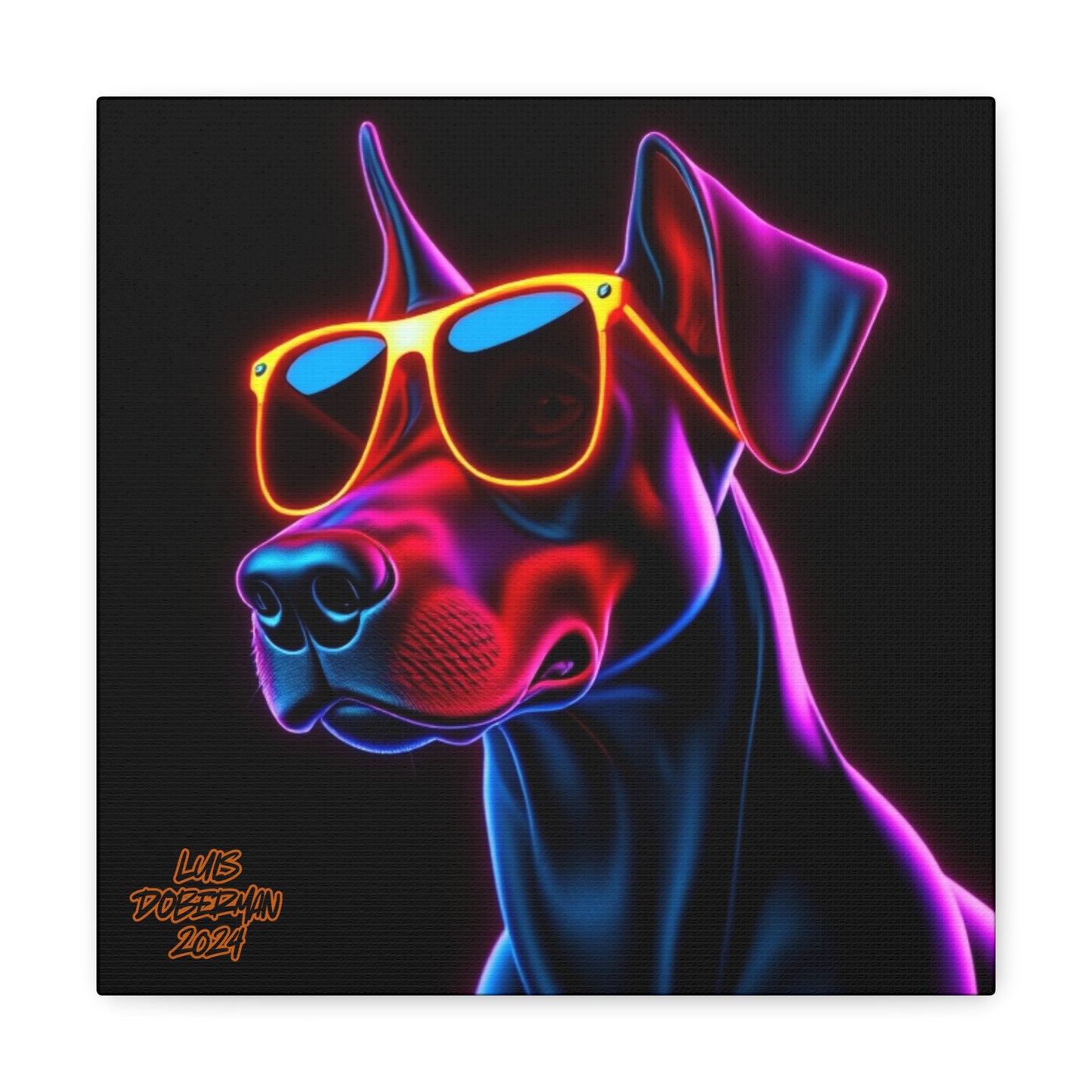Luis Doberman 2024 Edition 039 Canvas