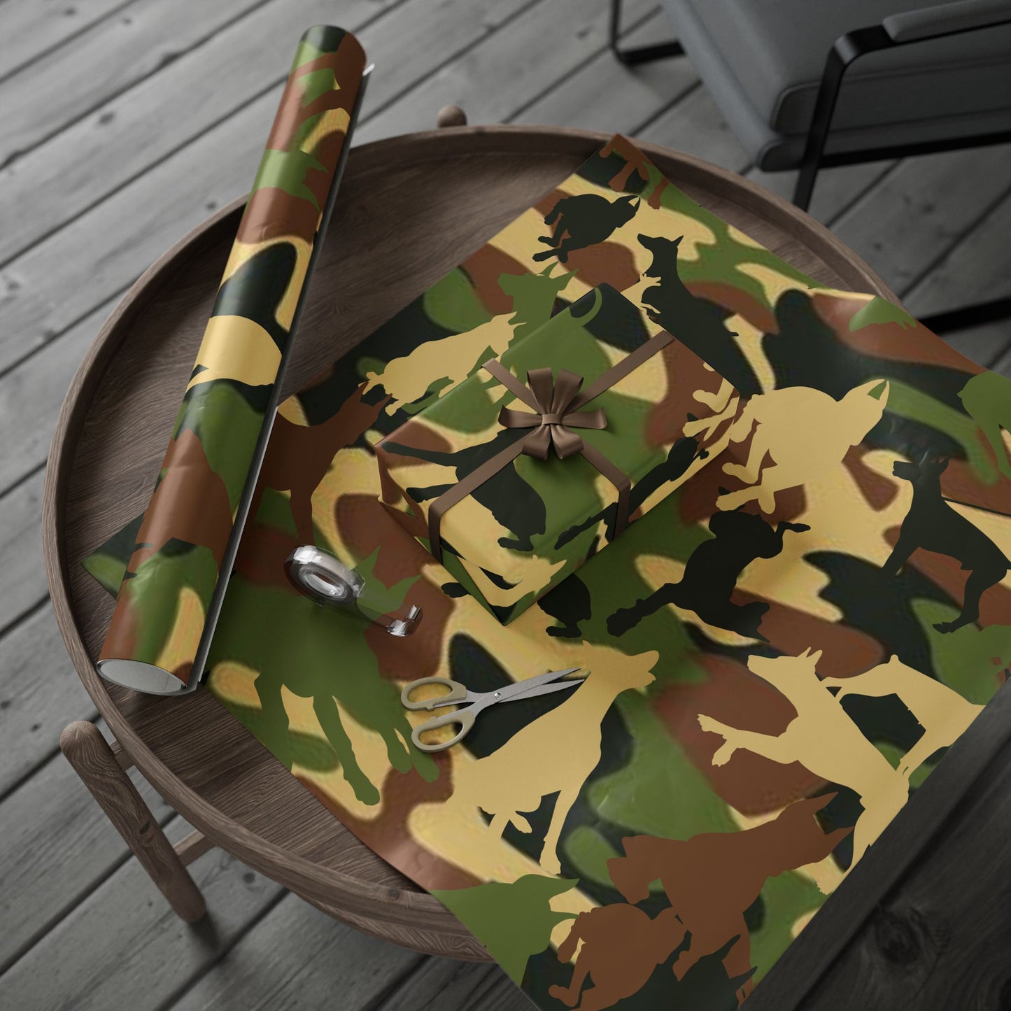 Camo 7 Doberman Pattern Wrapping Papers