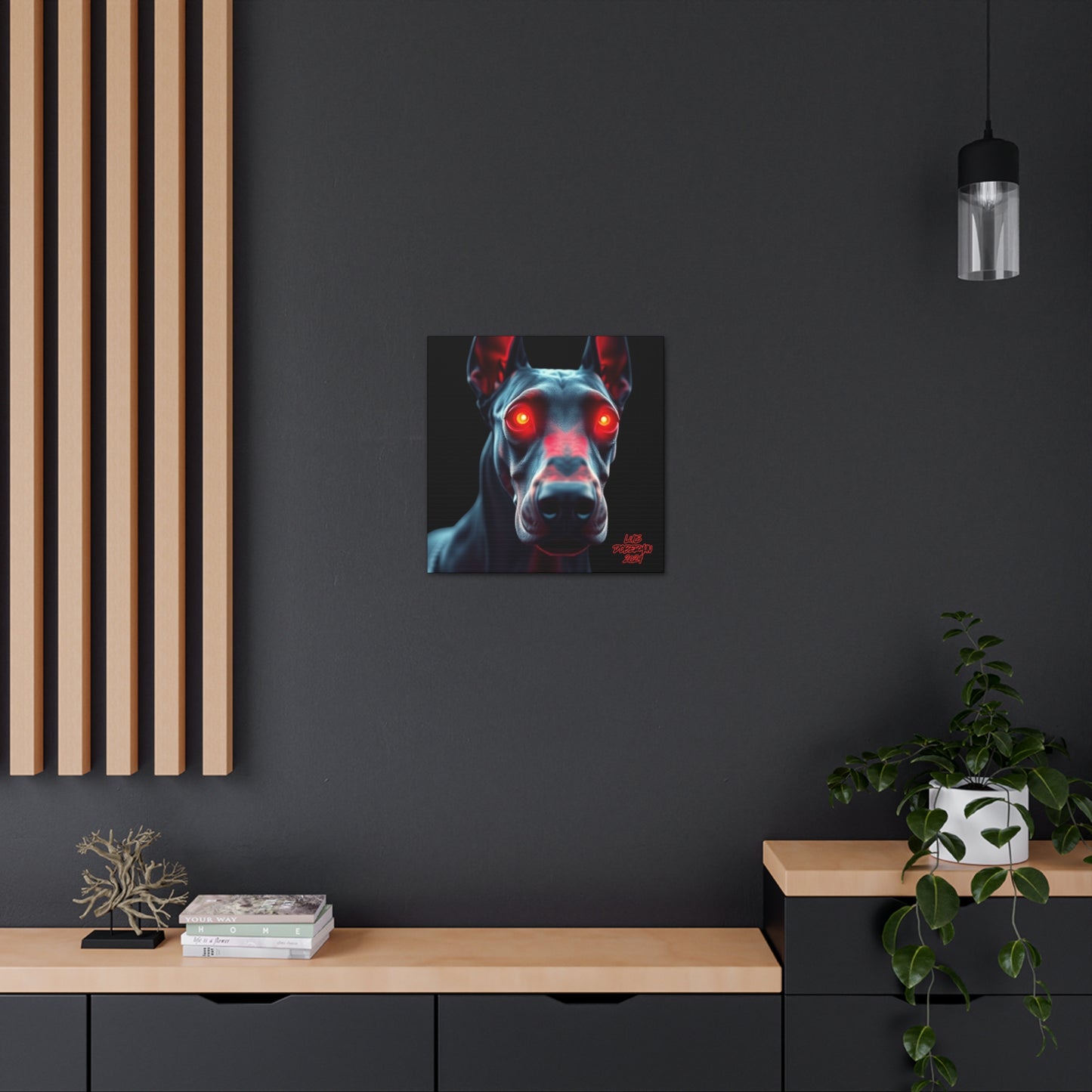 Luis Doberman 2024 Edition 008 Canvas Gallery Wraps
