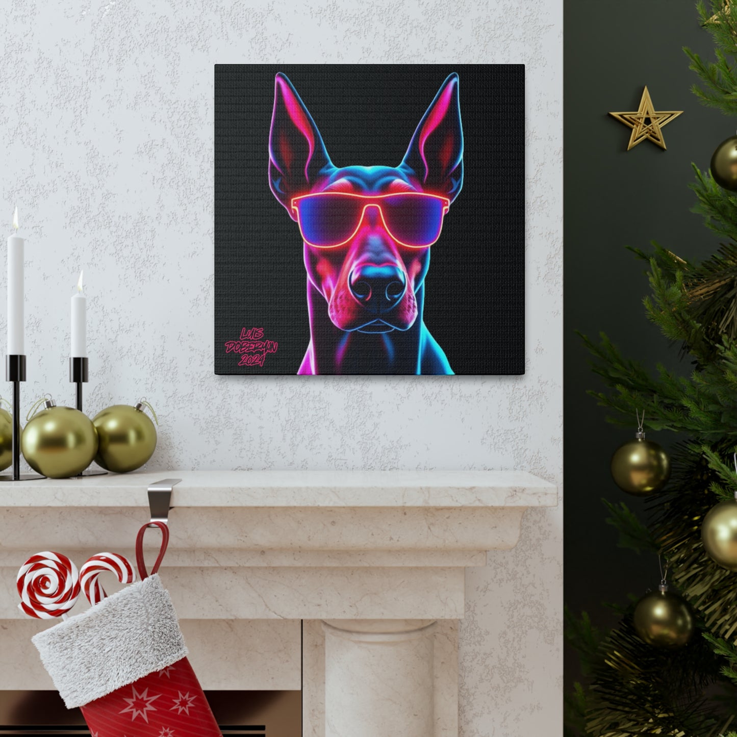 Luis Doberman 2024 Edition 010 Canvas
