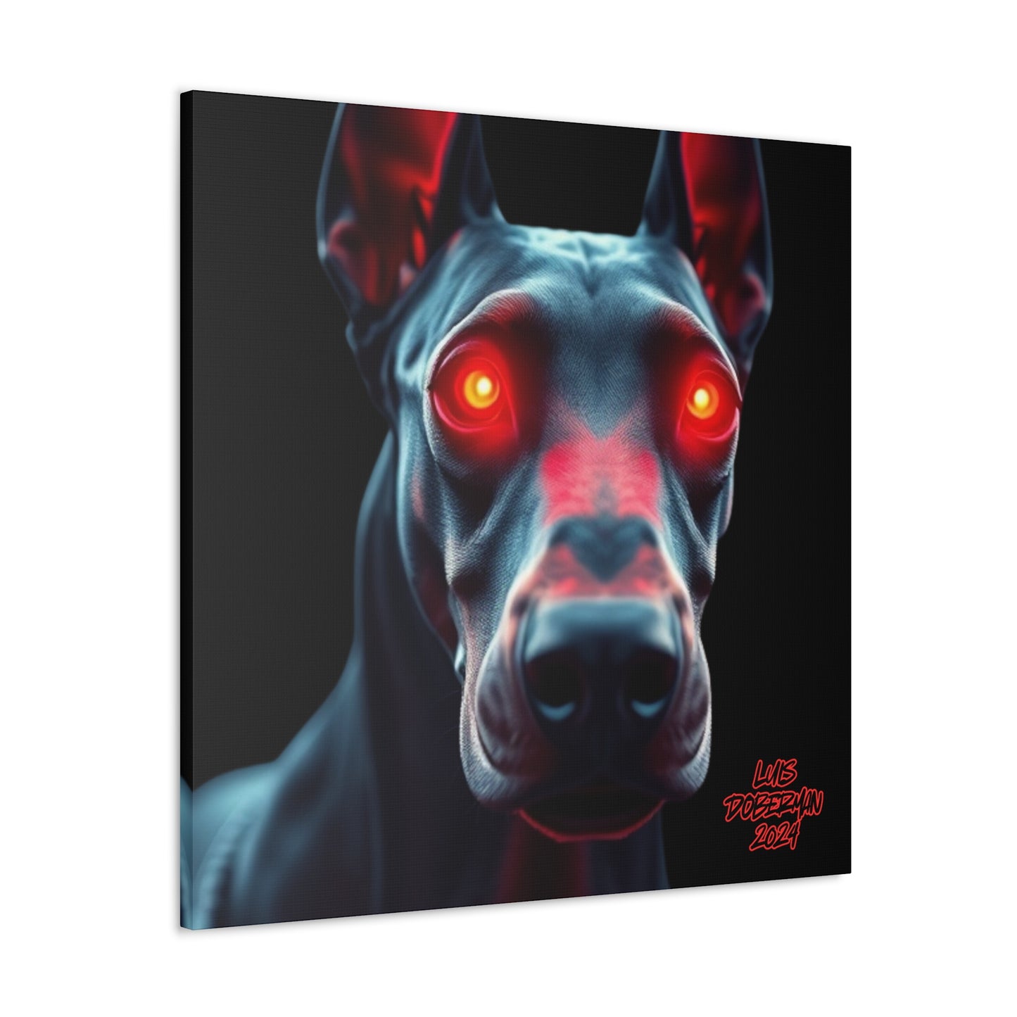 Luis Doberman 2024 Edition 008 Canvas Gallery Wraps