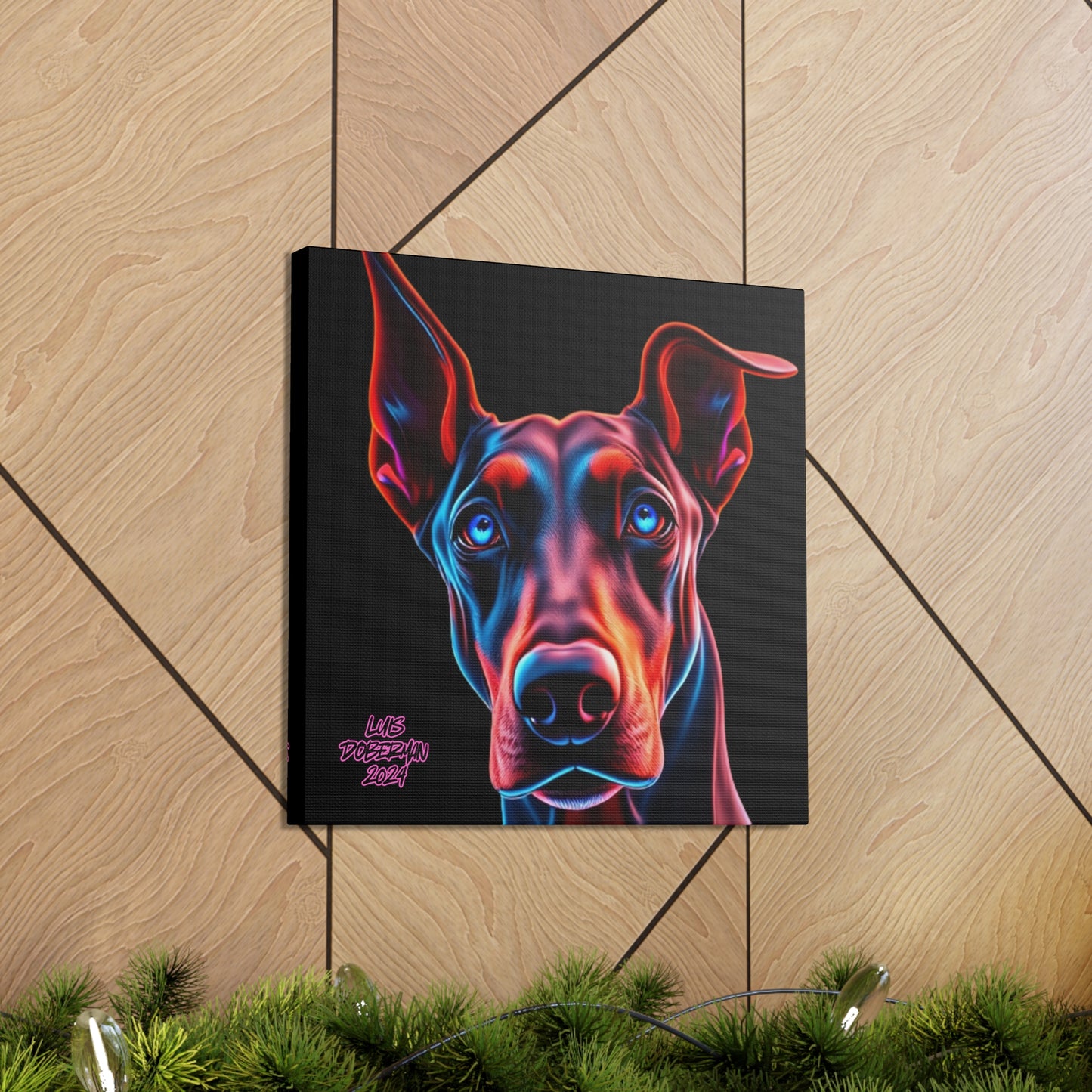 Luis Doberman 2024 Edition 005 Canvas