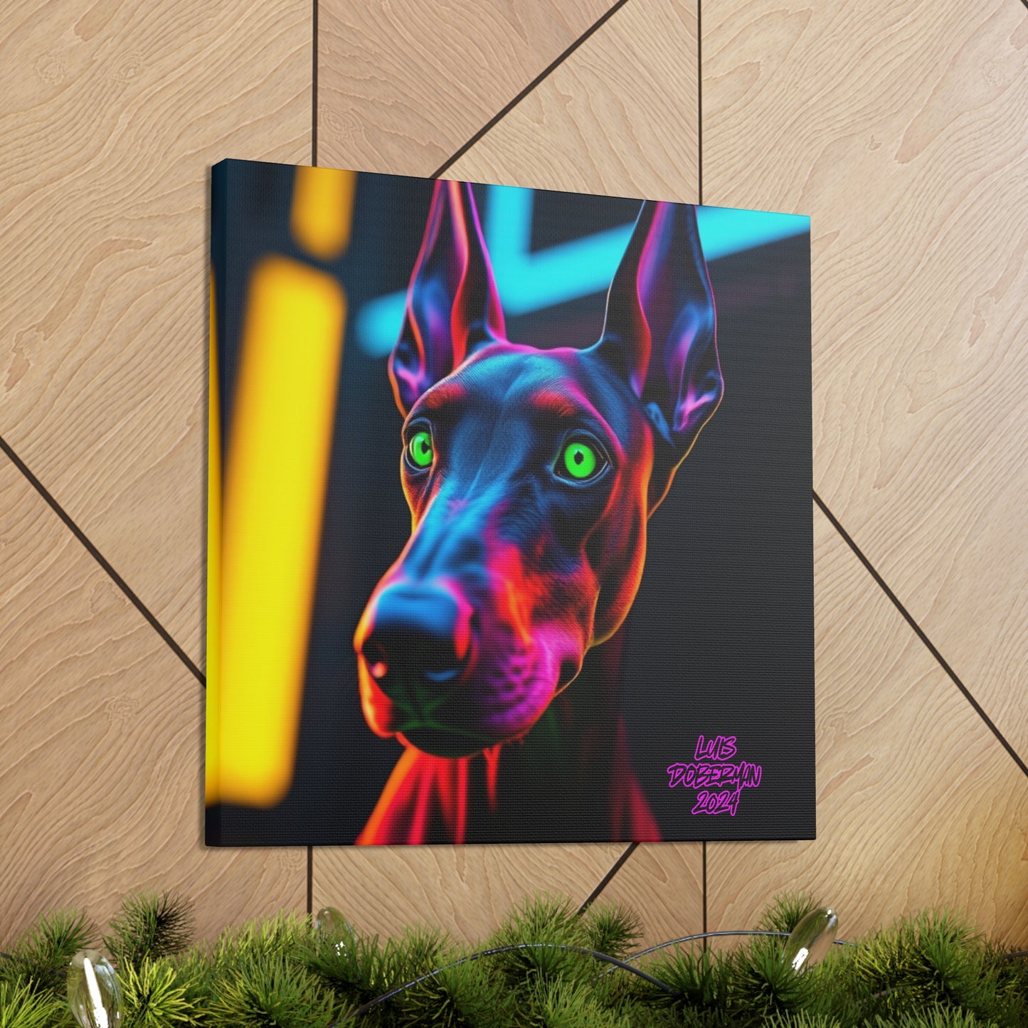 Luis Doberman 2024 Edition 002 Canvas