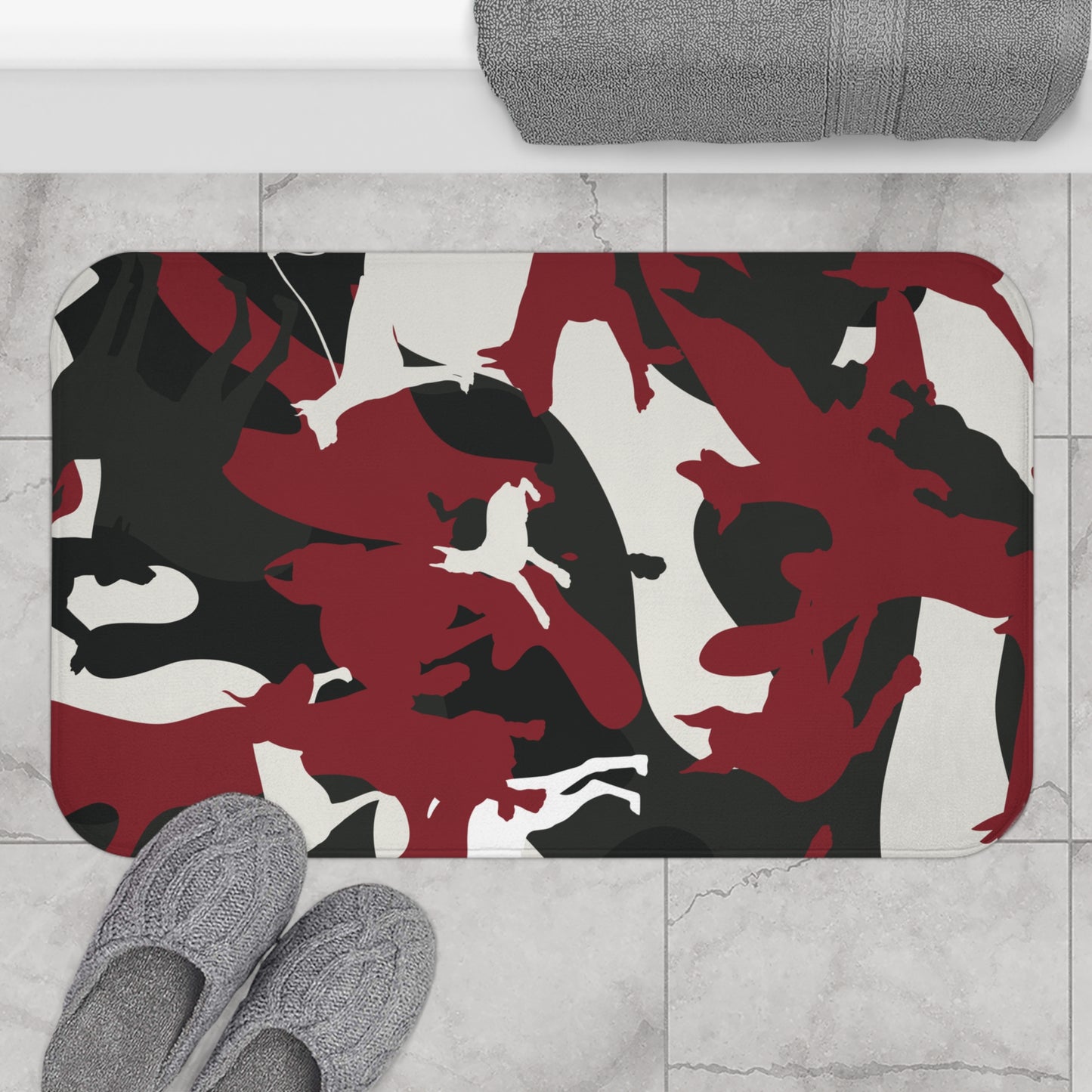 Food/Water Mat Dobie Red Camo