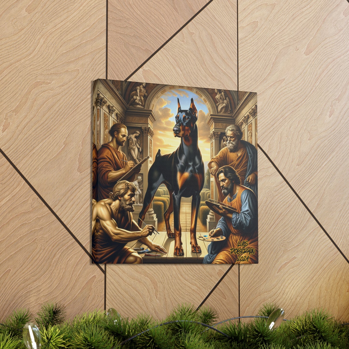 Luis Doberman 2024 Edition 018 Canvas