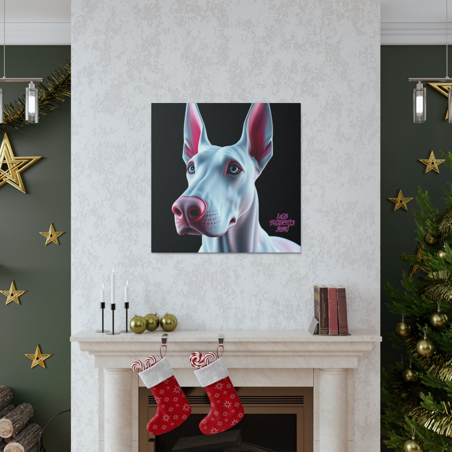Luis Doberman 2024 Edition 009 Canvas