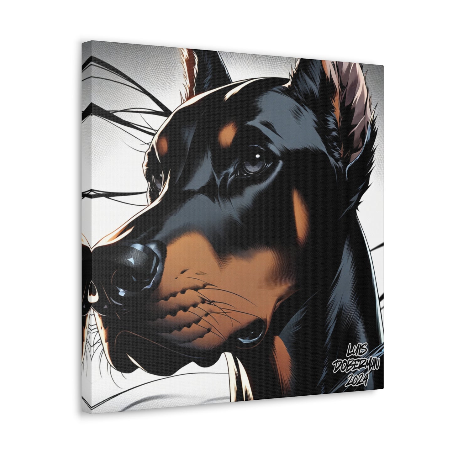 Luis Doberman 2024 Edition 047 Canvas