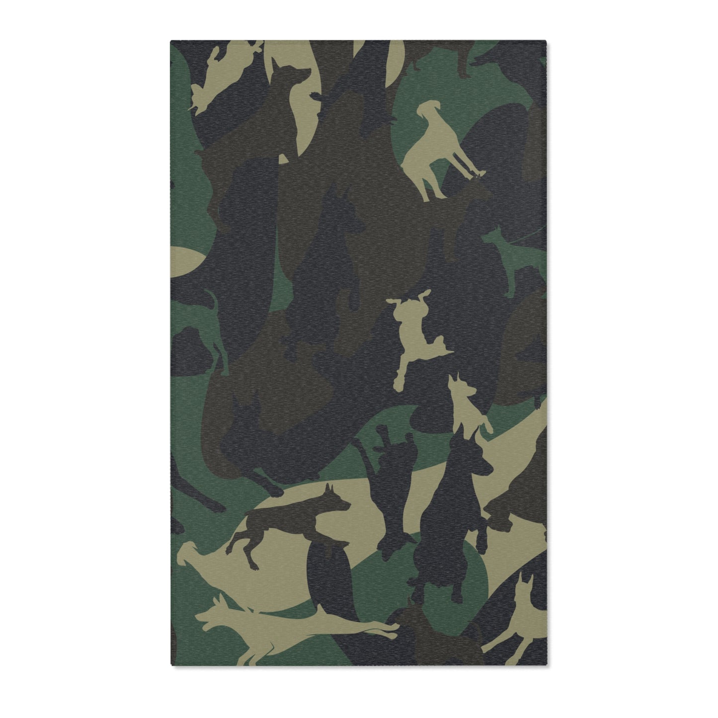 Dobie Camo Pattern Area Rugs