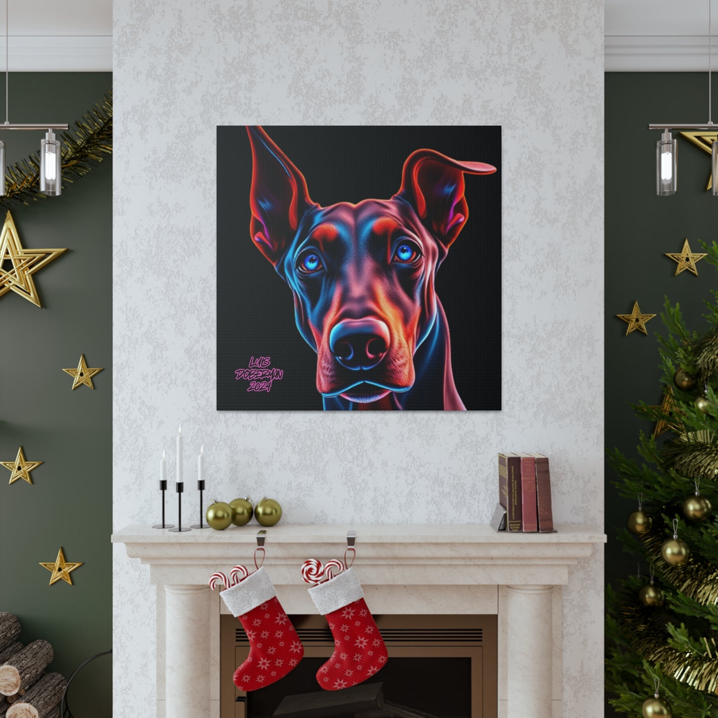 Luis Doberman 2024 Edition 005 Canvas