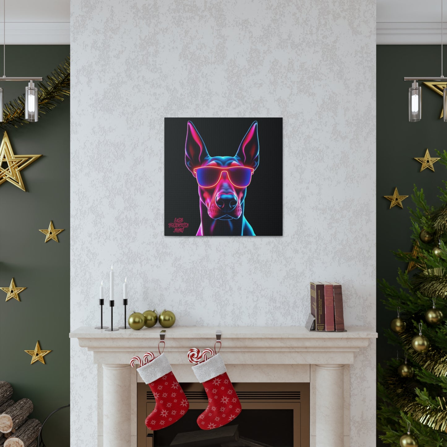 Luis Doberman 2024 Edition 010 Canvas
