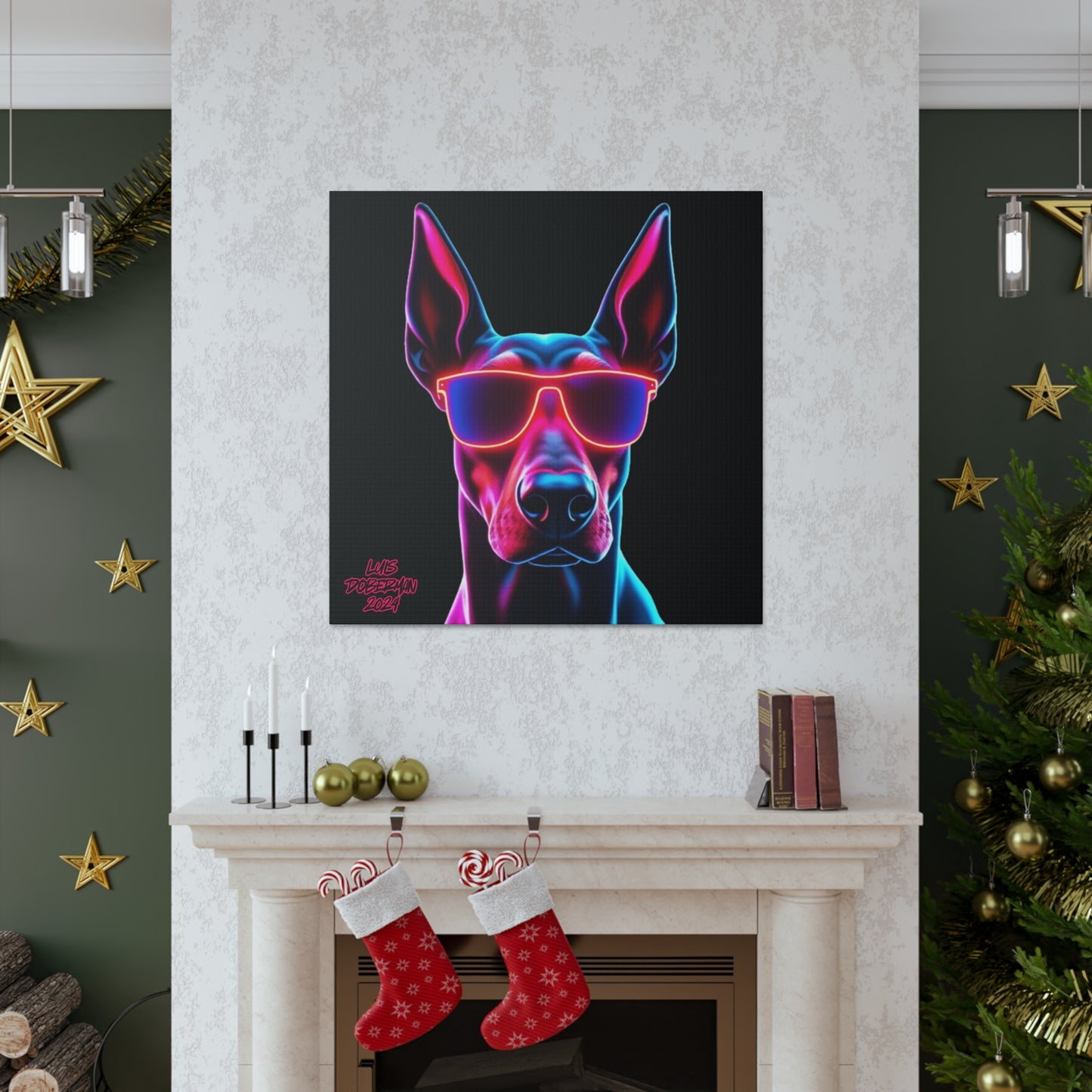 Luis Doberman 2024 Edition 010 Canvas