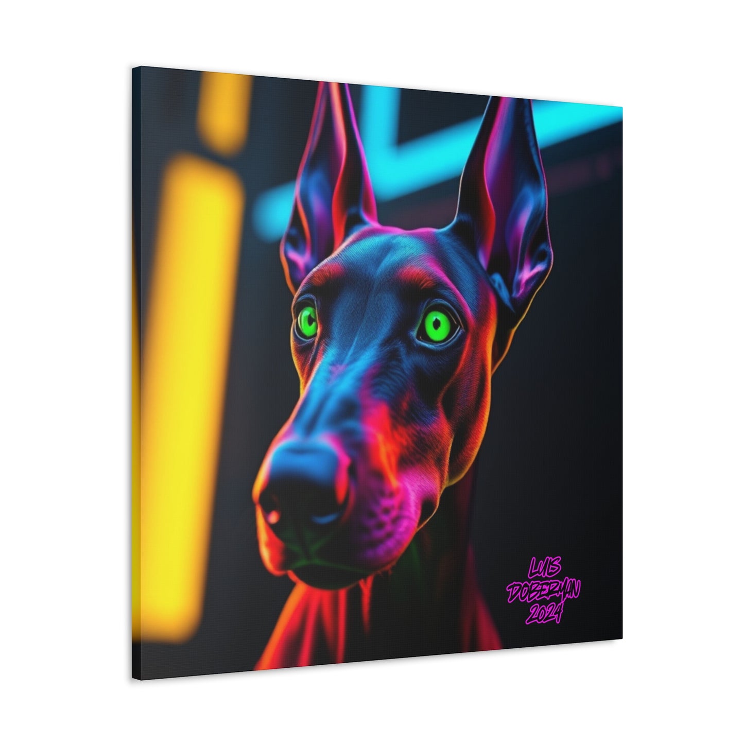 Luis Doberman 2024 Edition 002 Canvas