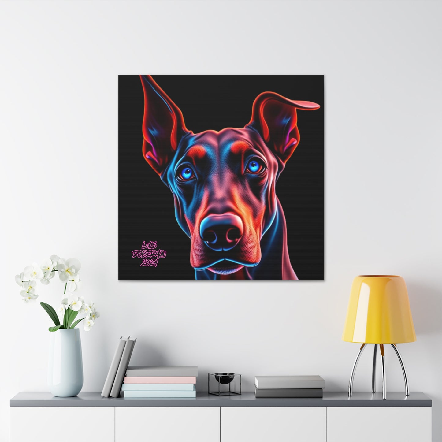 Luis Doberman 2024 Edition 005 Canvas