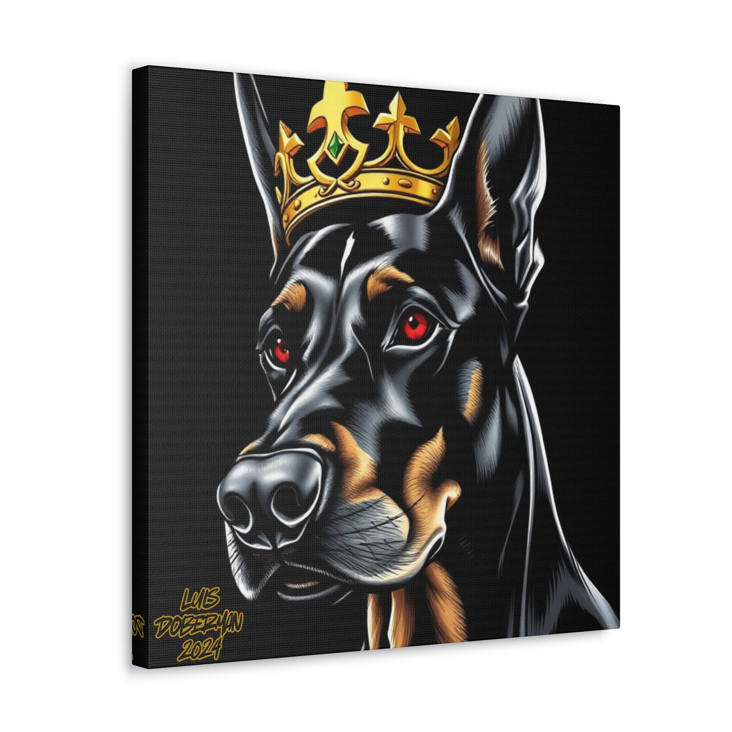 Luis Doberman 2024 Edition 003 Canvas