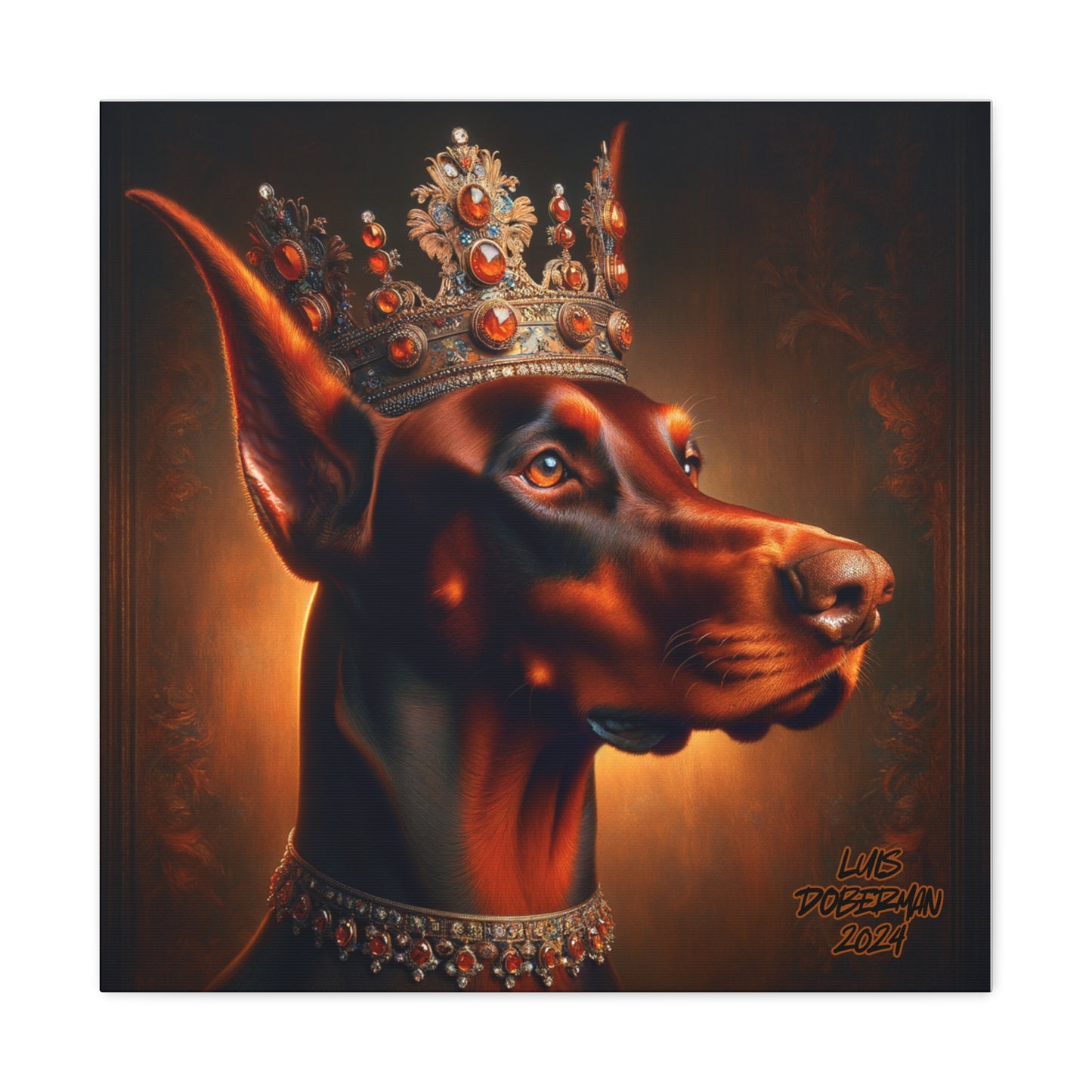 Luis Doberman 2024 Edition 032 Canvas