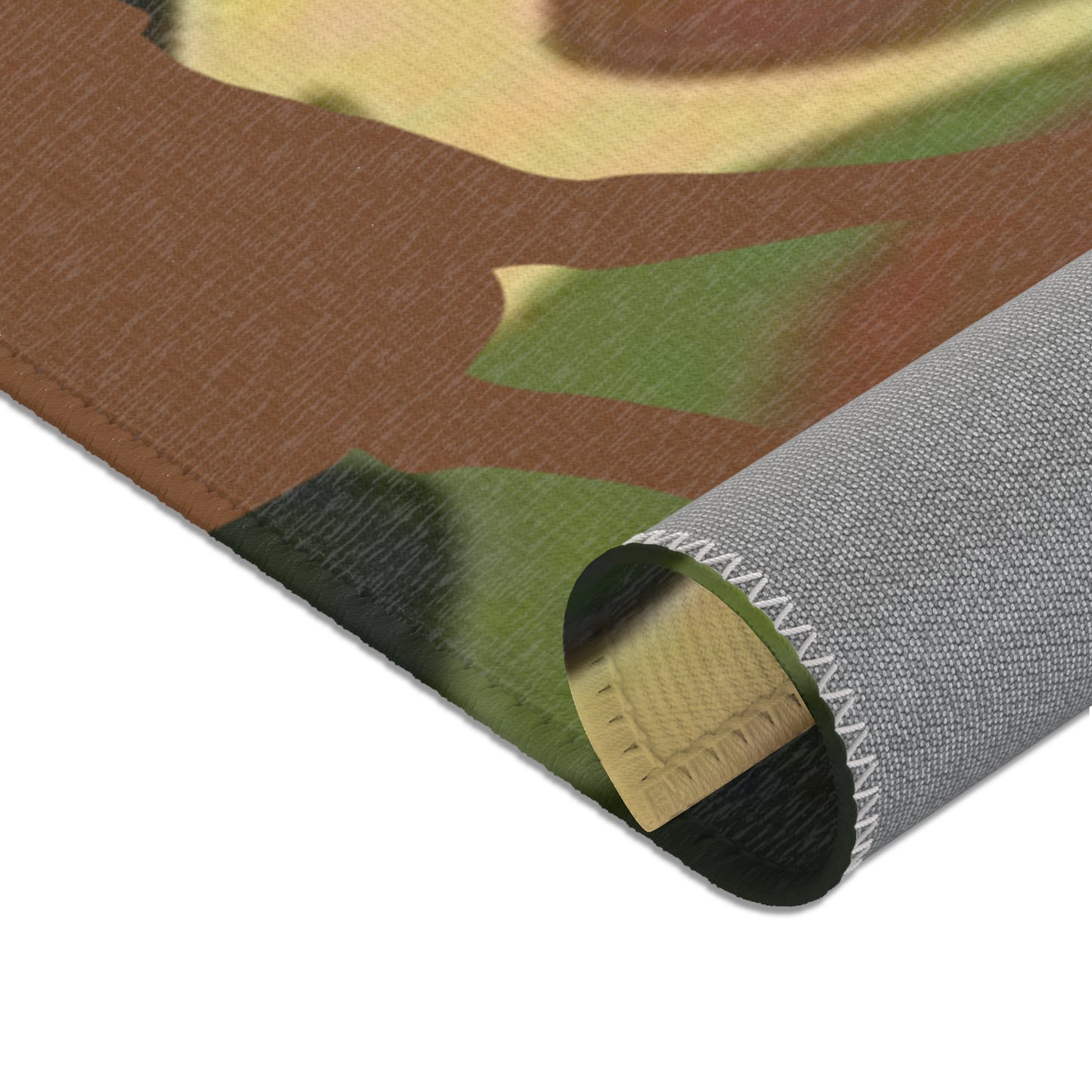 Dobie Brown Camo Pattern Area Rugs