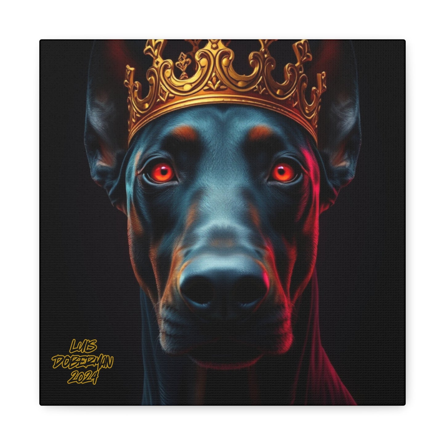 Luis Doberman 2024 Edition 033 Canvas