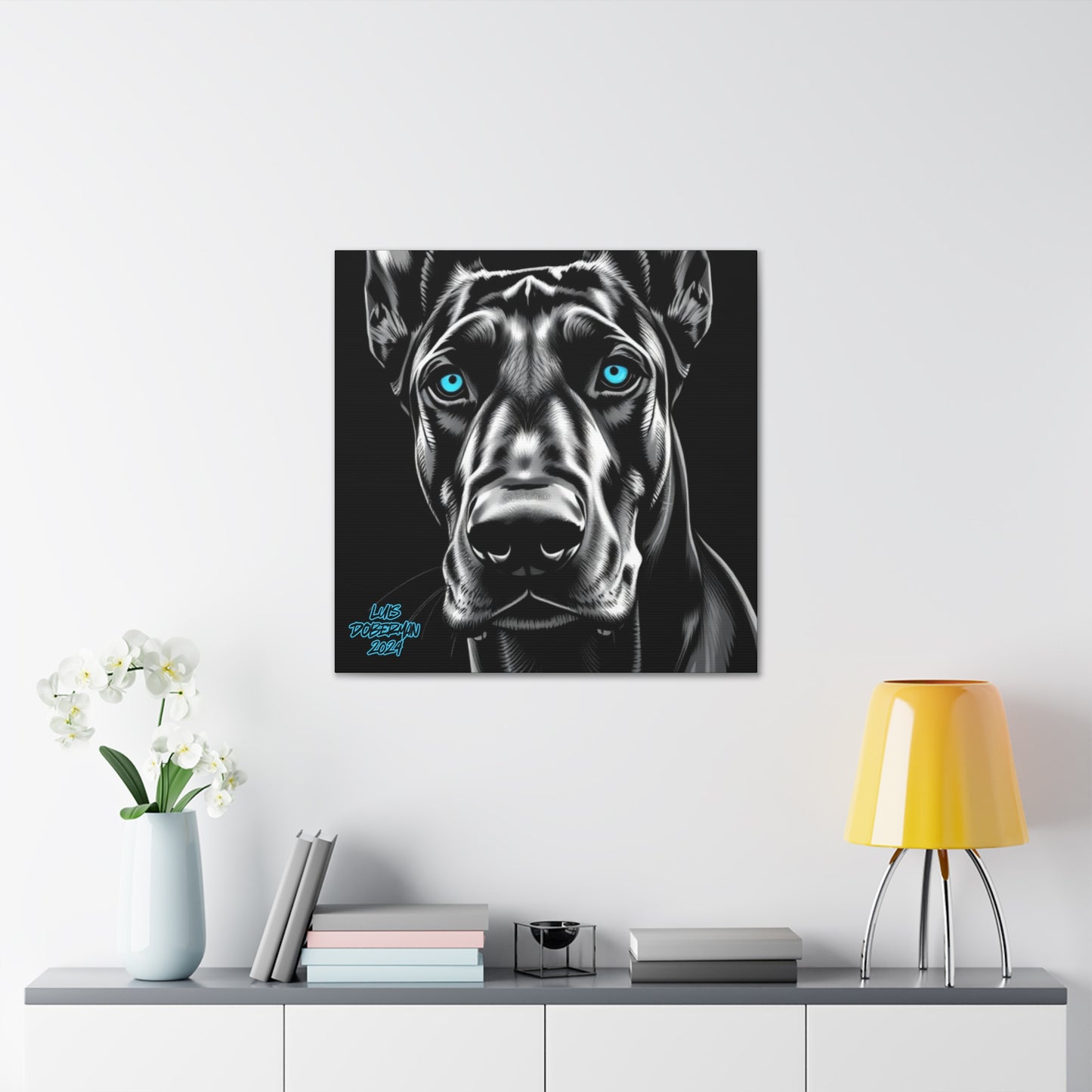 Luis Doberman 2024 Edition 004 Canvas