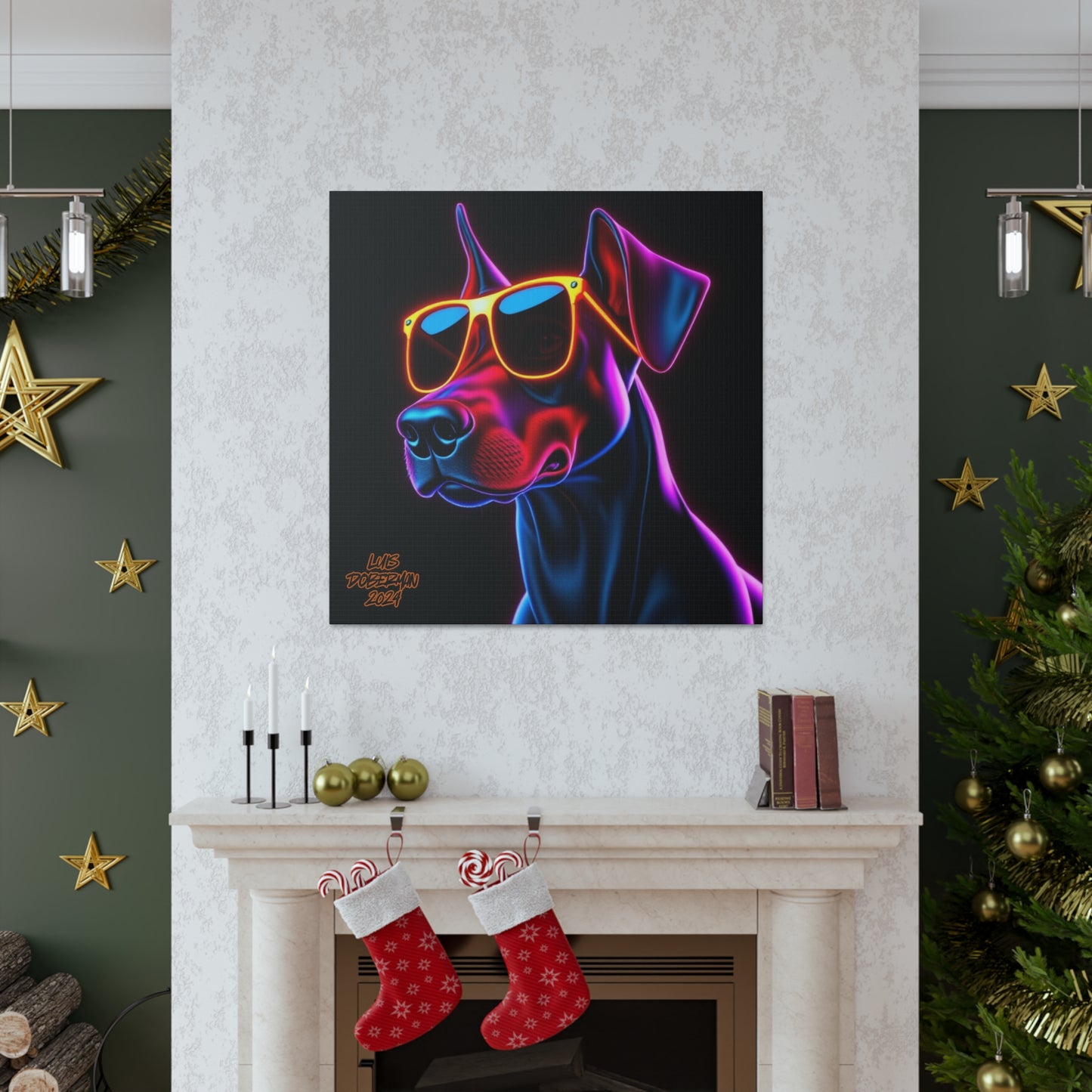 Luis Doberman 2024 Edition 039 Canvas