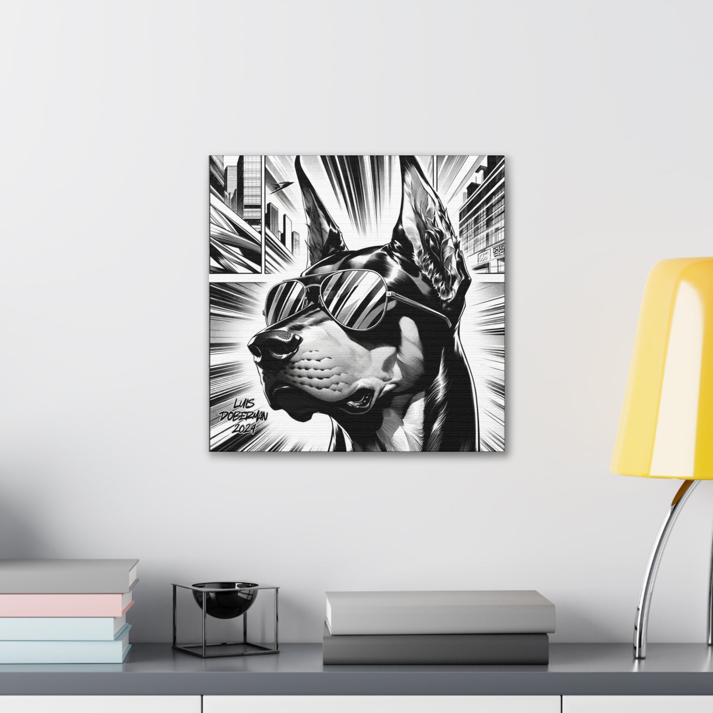 Luis Doberman 2024 Edition 037 Canvas